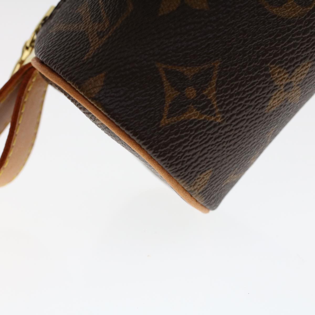 LOUIS VUITTON Monogram Trousse Rondo Pouch M47630 LV am4585
