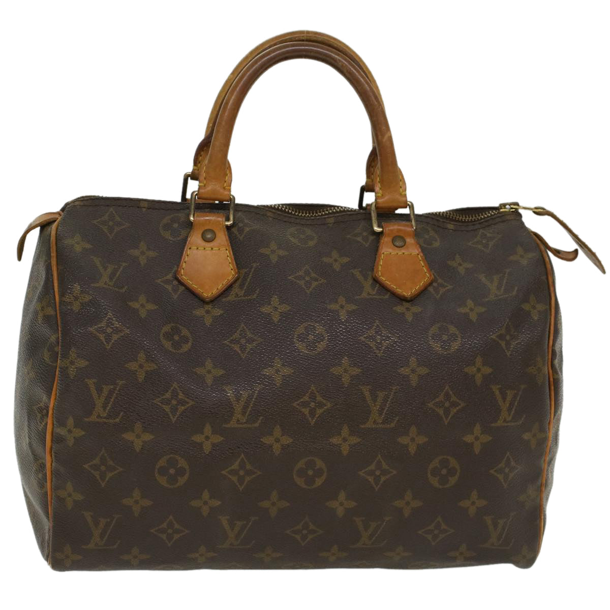 LOUIS VUITTON Monogram Speedy 30 Hand Bag M41526 LV am4594