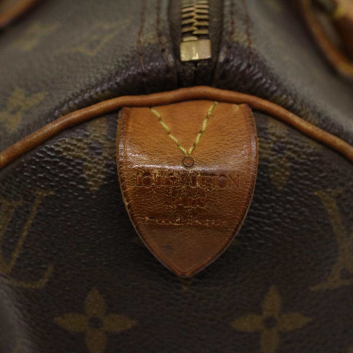LOUIS VUITTON Monogram Speedy 30 Hand Bag M41526 LV am4594