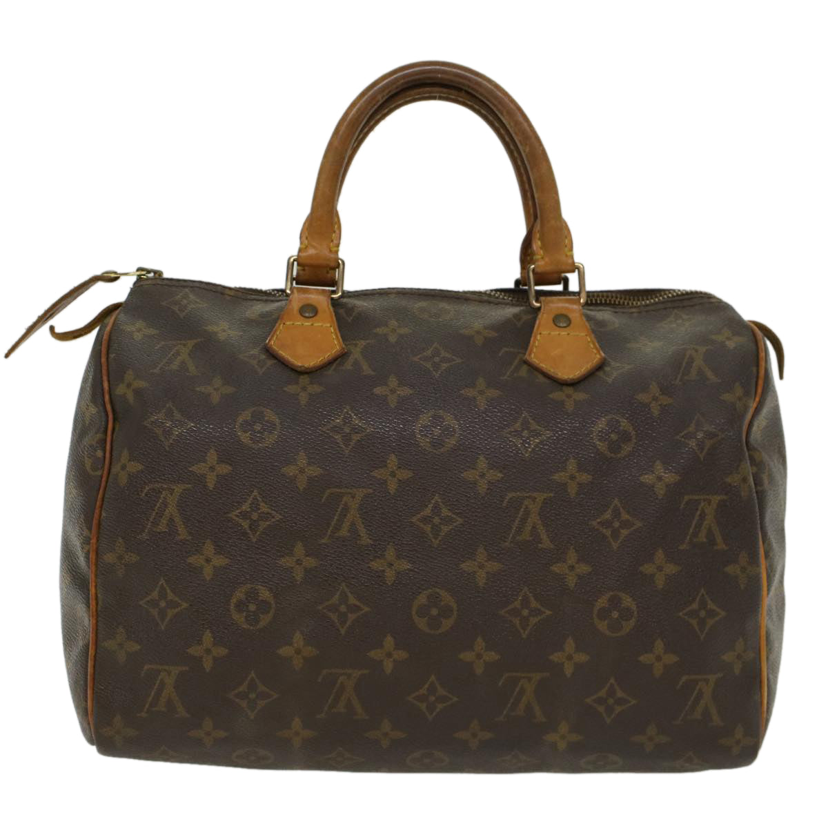 LOUIS VUITTON Monogram Speedy 30 Hand Bag M41526 LV am4594