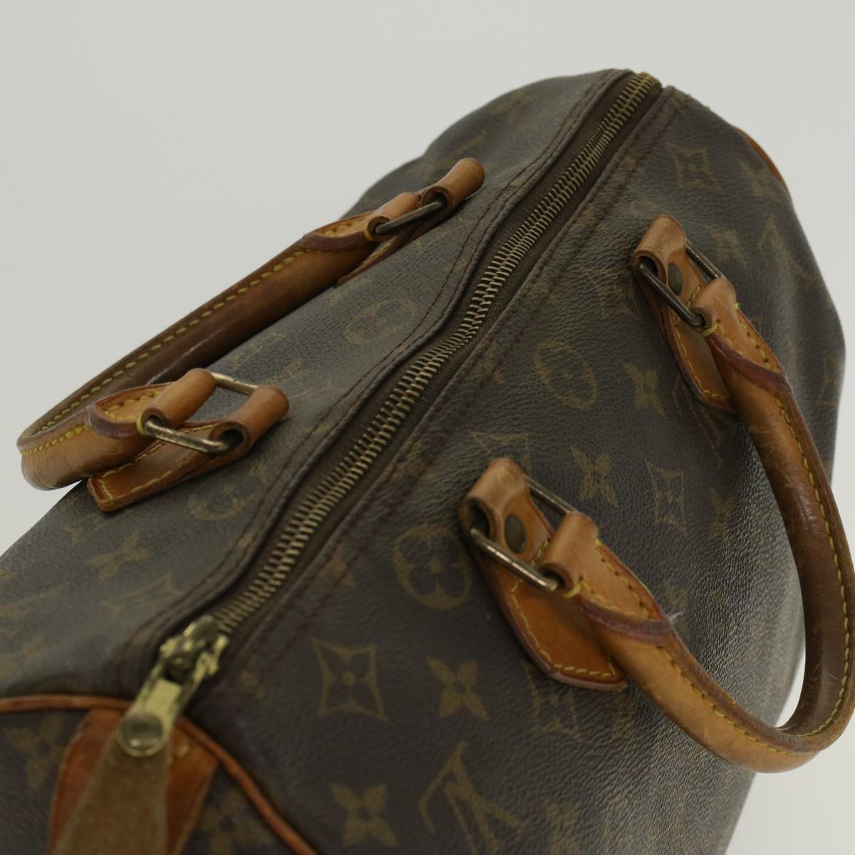LOUIS VUITTON Monogram Speedy 30 Hand Bag M41526 LV am4594