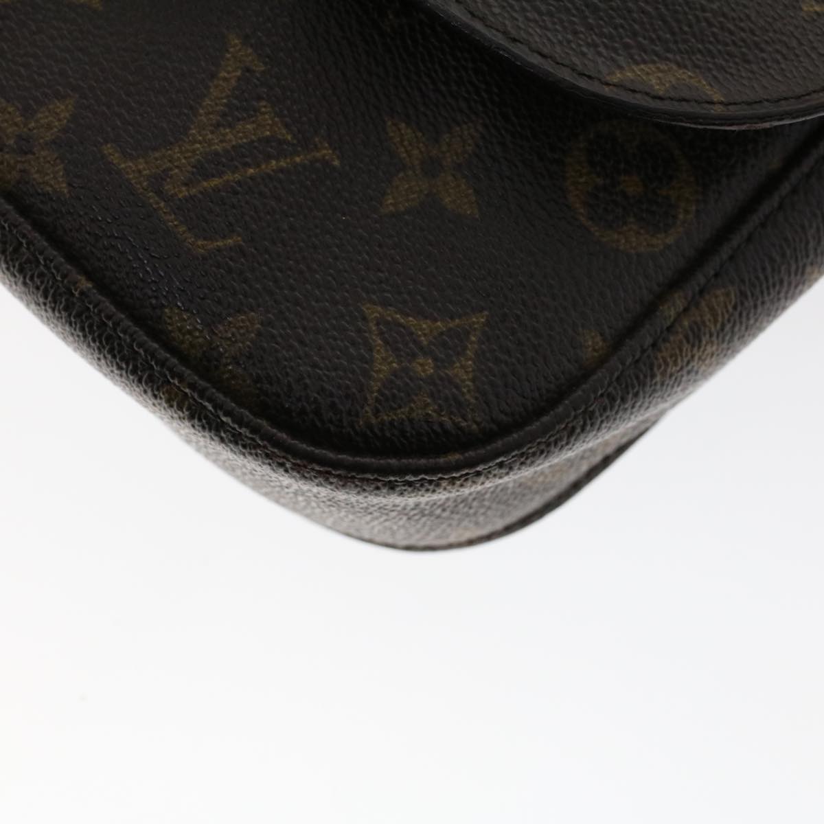 LOUIS VUITTON Monogram Saint Cloud MM Shoulder Bag M51243 LV am4600