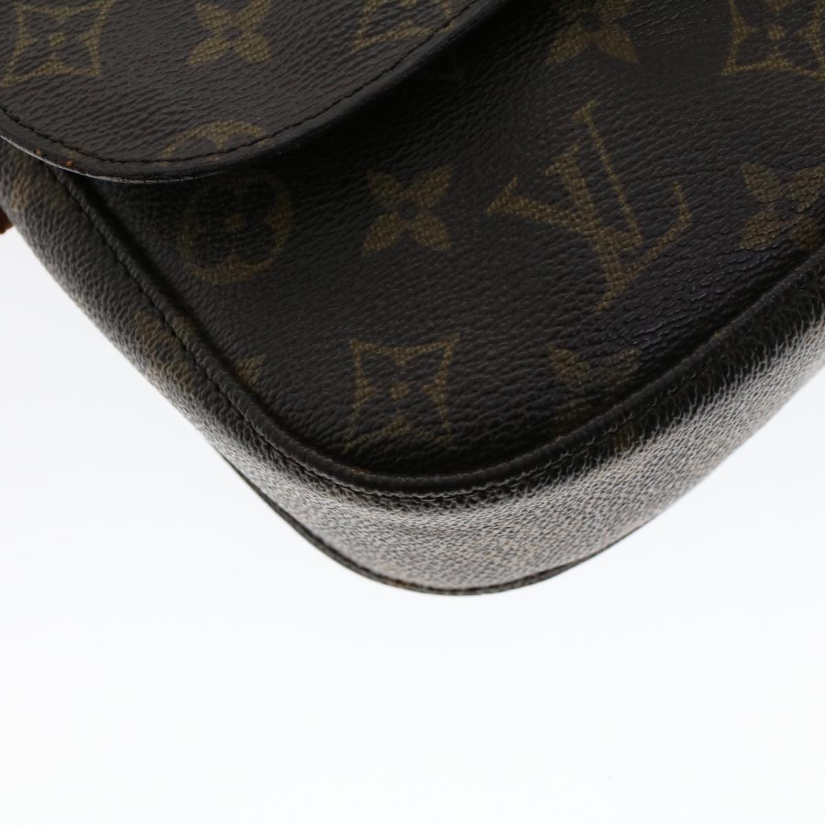 LOUIS VUITTON Monogram Saint Cloud MM Shoulder Bag M51243 LV am4600