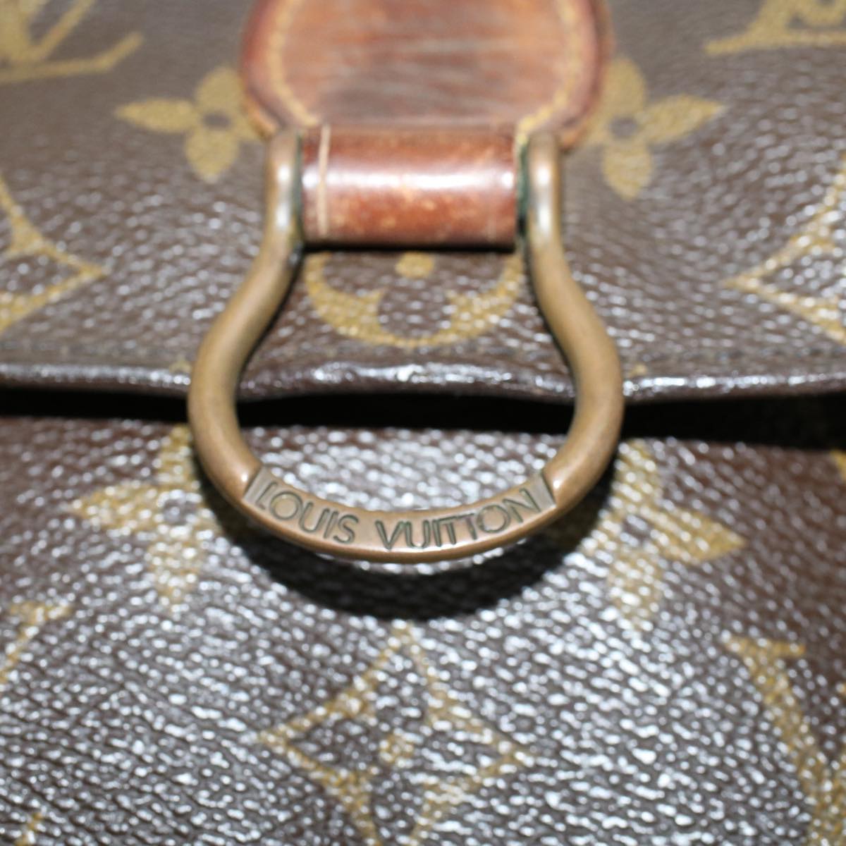LOUIS VUITTON Monogram Saint Cloud MM Shoulder Bag M51243 LV am4600