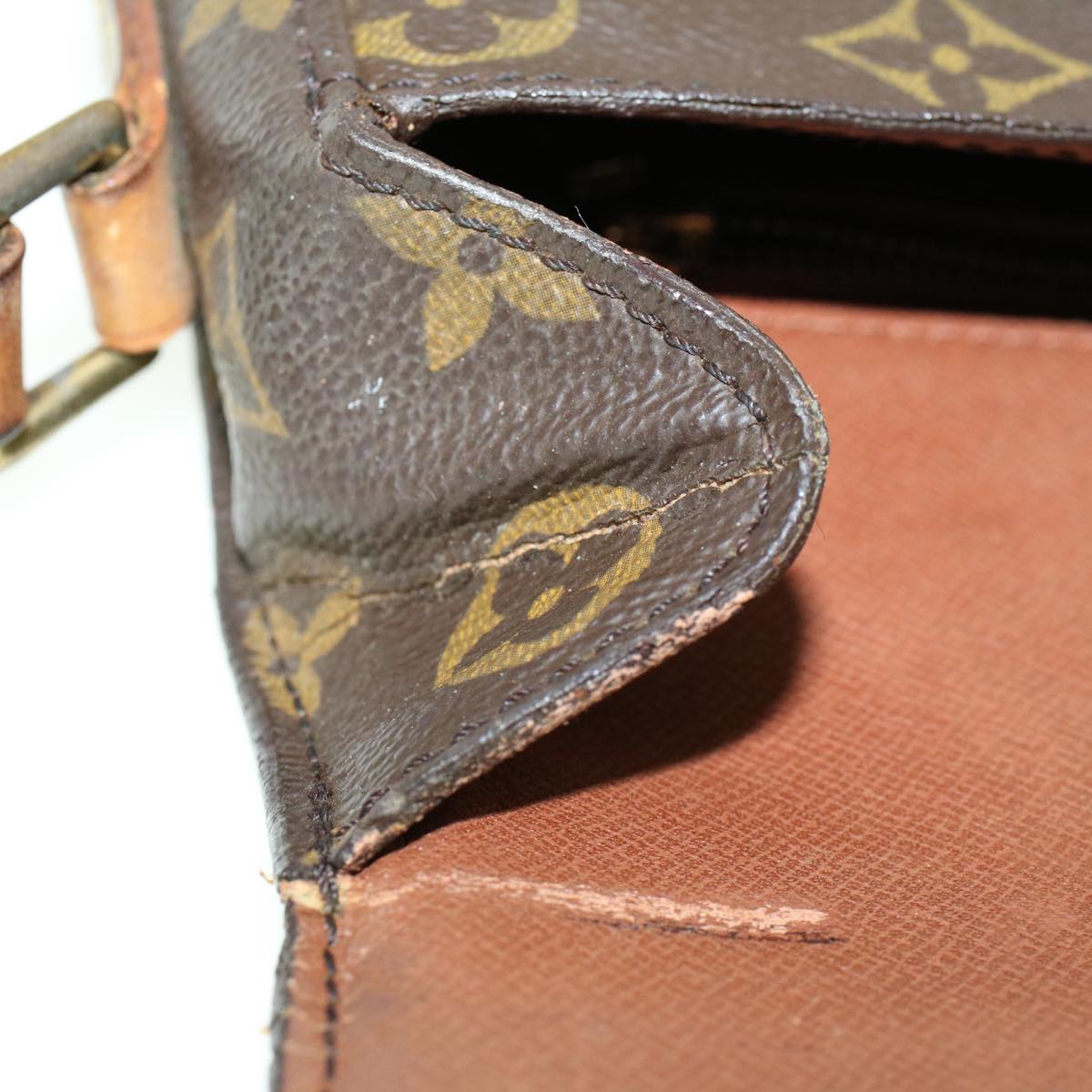 LOUIS VUITTON Monogram Saint Cloud MM Shoulder Bag M51243 LV am4600