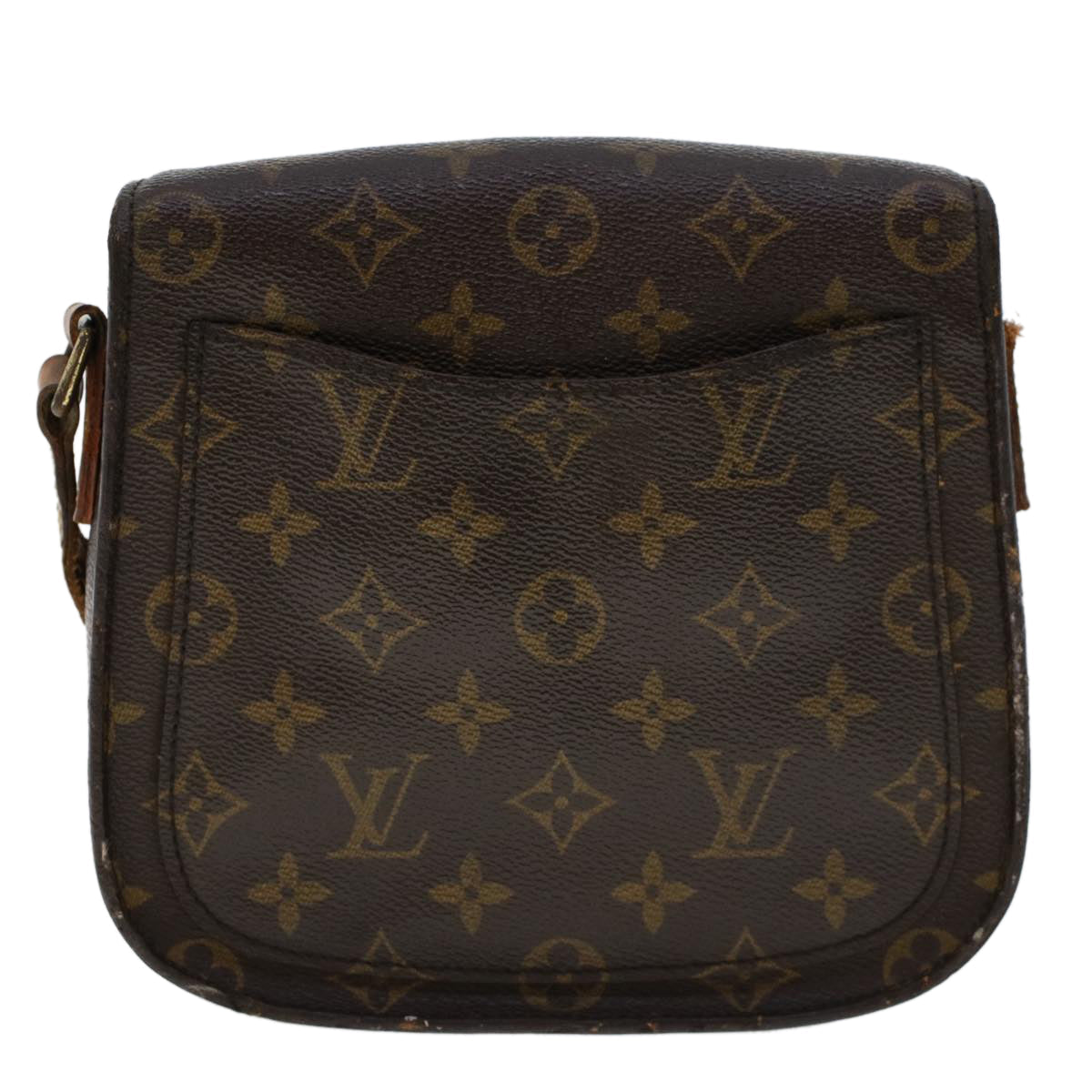 LOUIS VUITTON Monogram Saint Cloud MM Shoulder Bag M51243 LV am4600