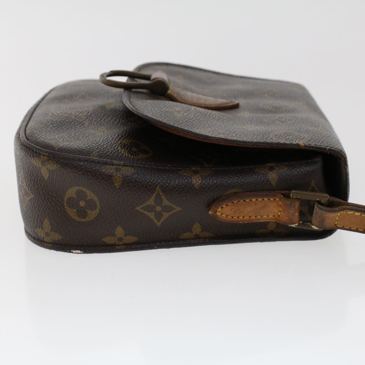 LOUIS VUITTON Monogram Saint Cloud MM Shoulder Bag M51243 LV am4600
