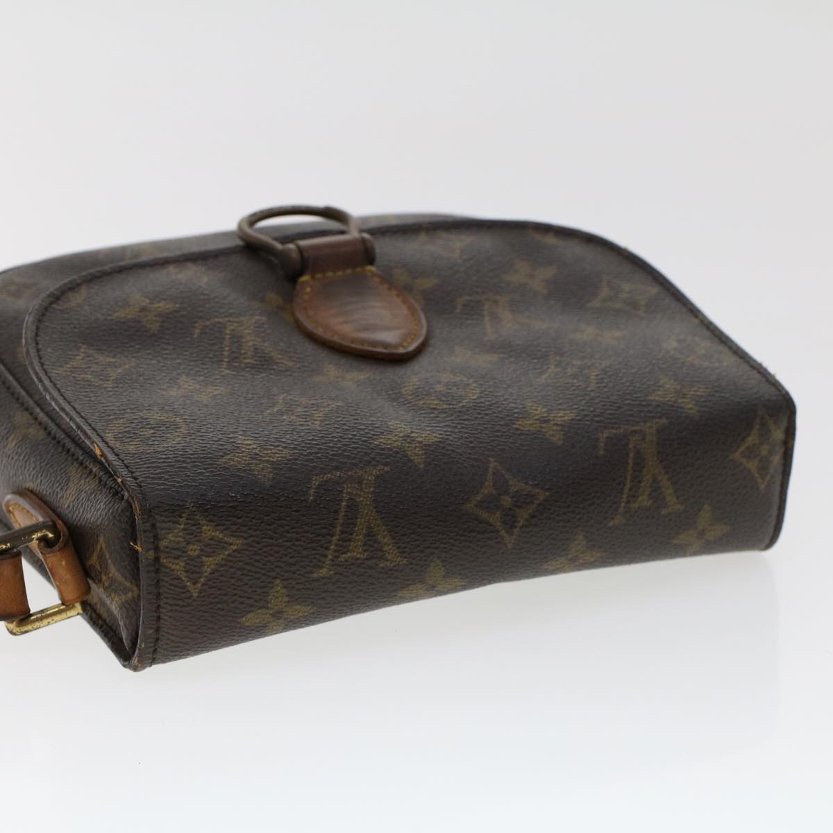 LOUIS VUITTON Monogram Saint Cloud MM Shoulder Bag M51243 LV am4600