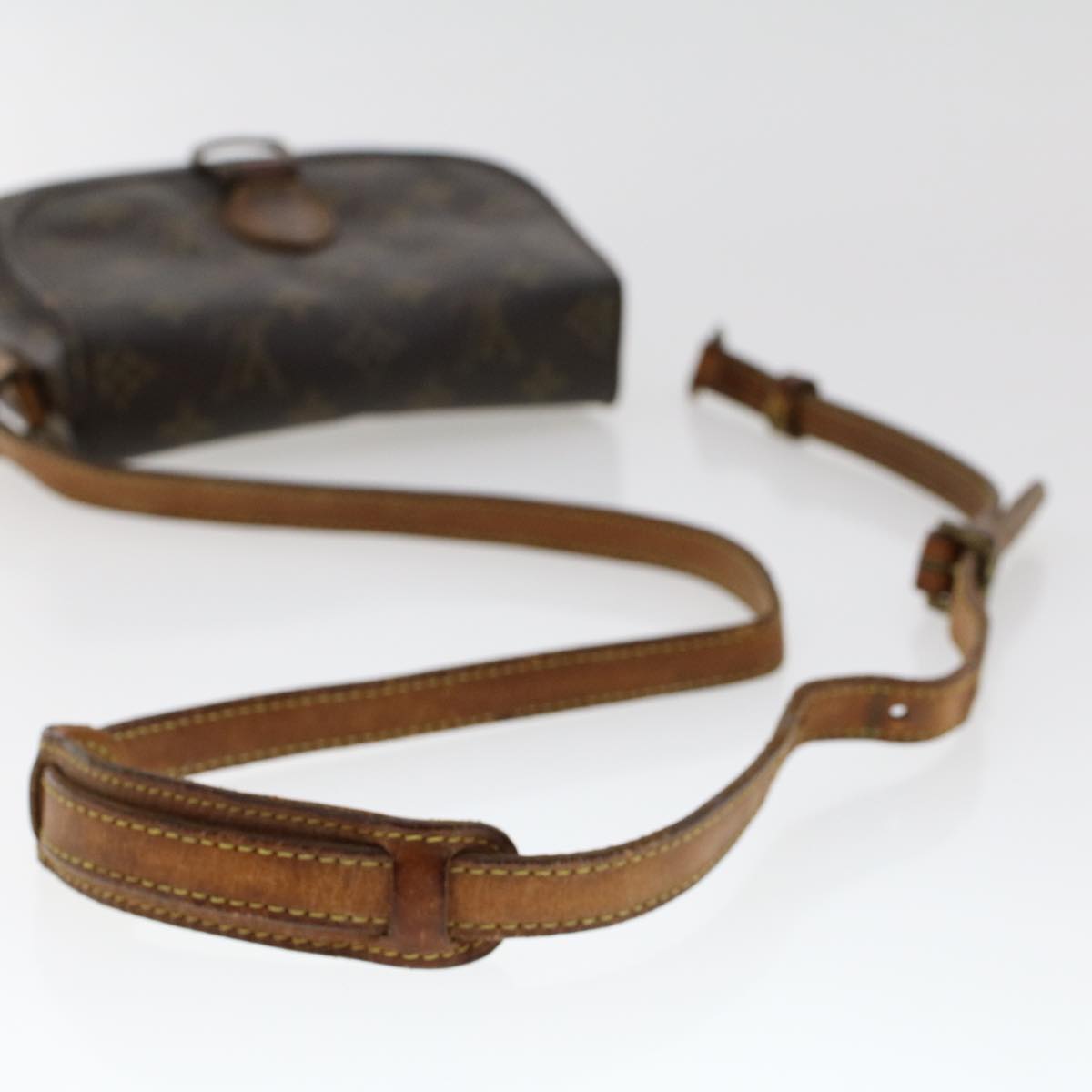 LOUIS VUITTON Monogram Saint Cloud MM Shoulder Bag M51243 LV am4600