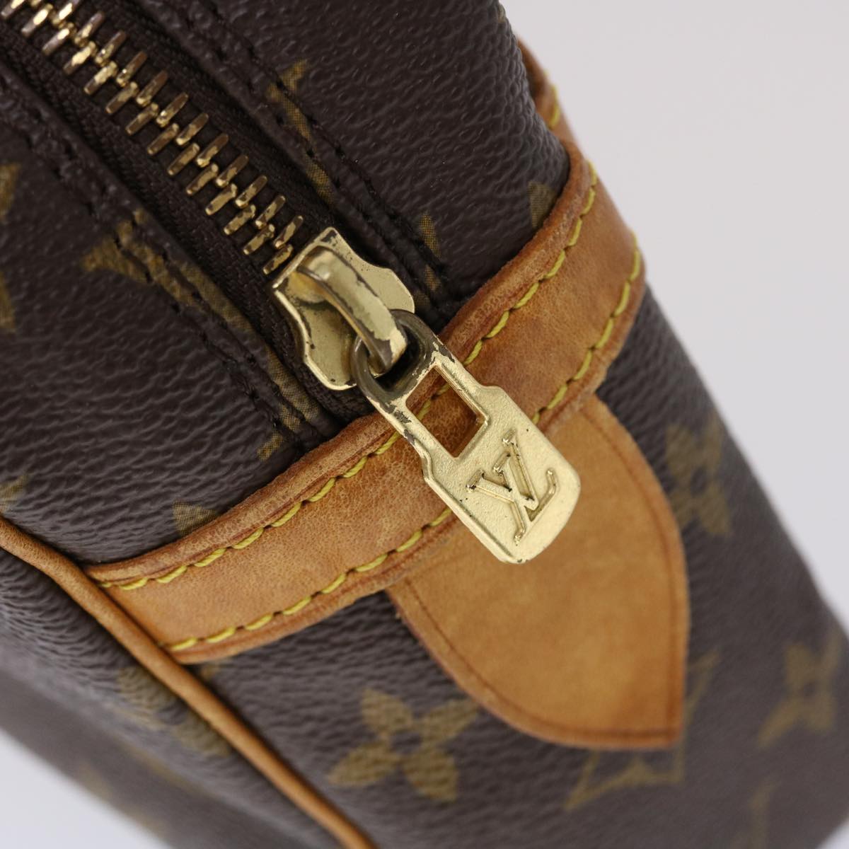 LOUIS VUITTON Monogram Compiegne 28 Clutch Bag M51845 LV am4605