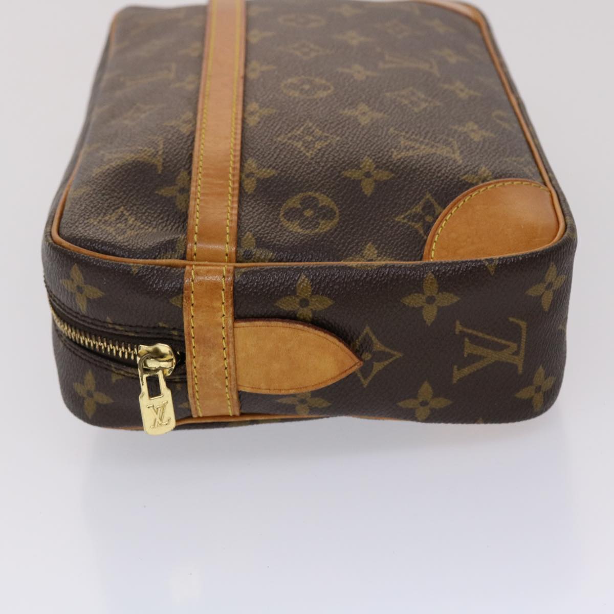 LOUIS VUITTON Monogram Compiegne 28 Clutch Bag M51845 LV am4605