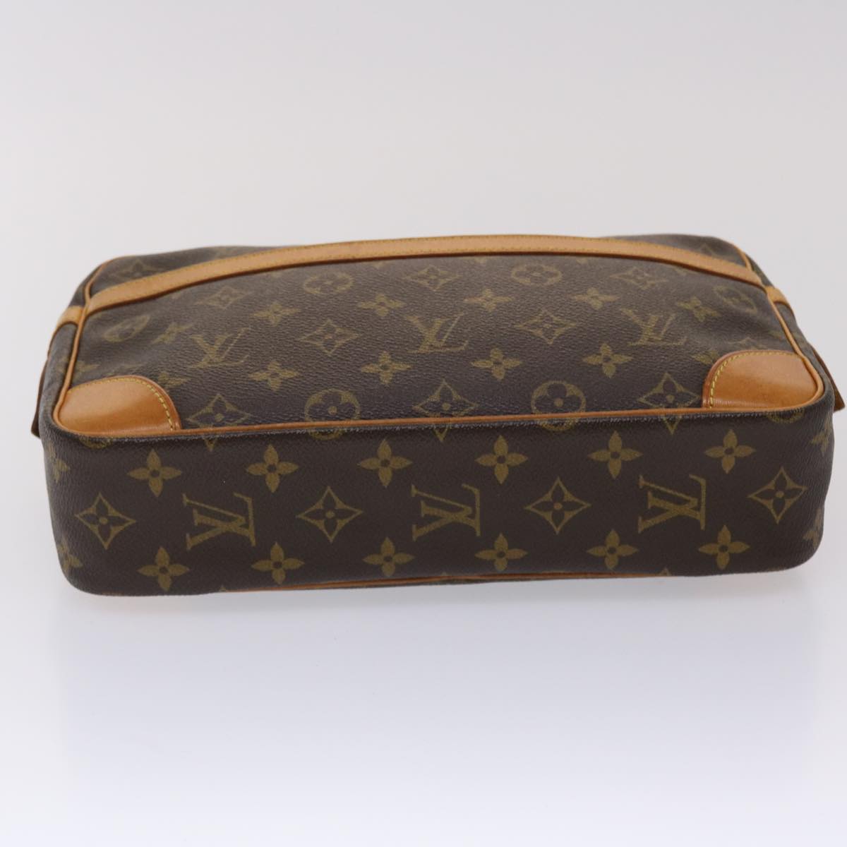 LOUIS VUITTON Monogram Compiegne 28 Clutch Bag M51845 LV am4605