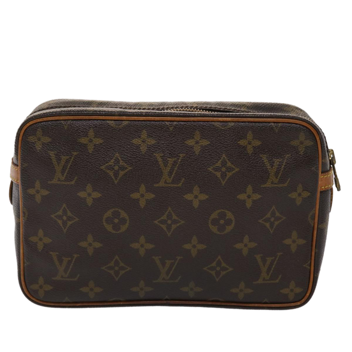 LOUIS VUITTON Monogram Compiegne 23 Clutch Bag M51847 LV am4606
