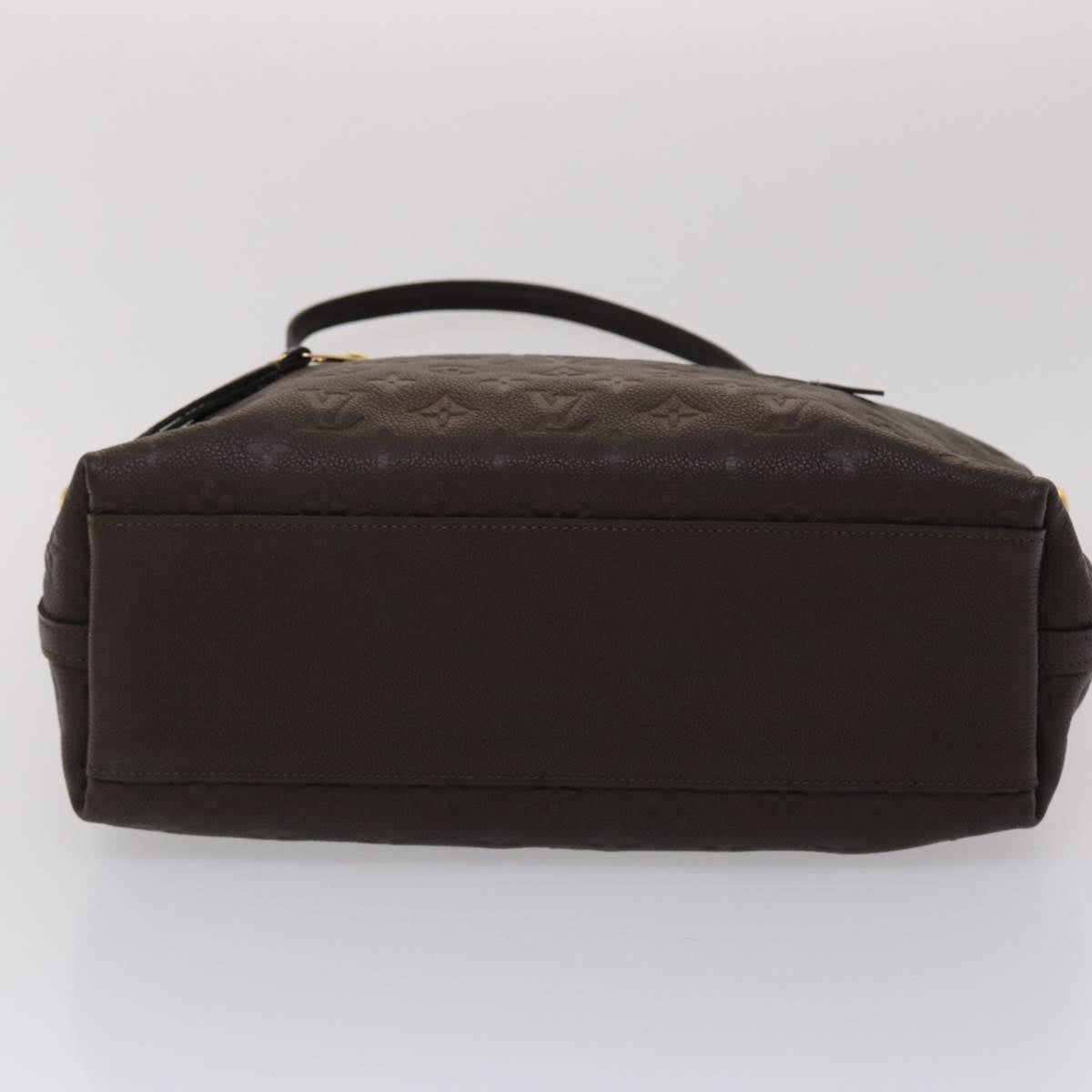 LOUIS VUITTON Monogram Empreinte Bastille MM Hand Bag 2way Brown M41165 am4619