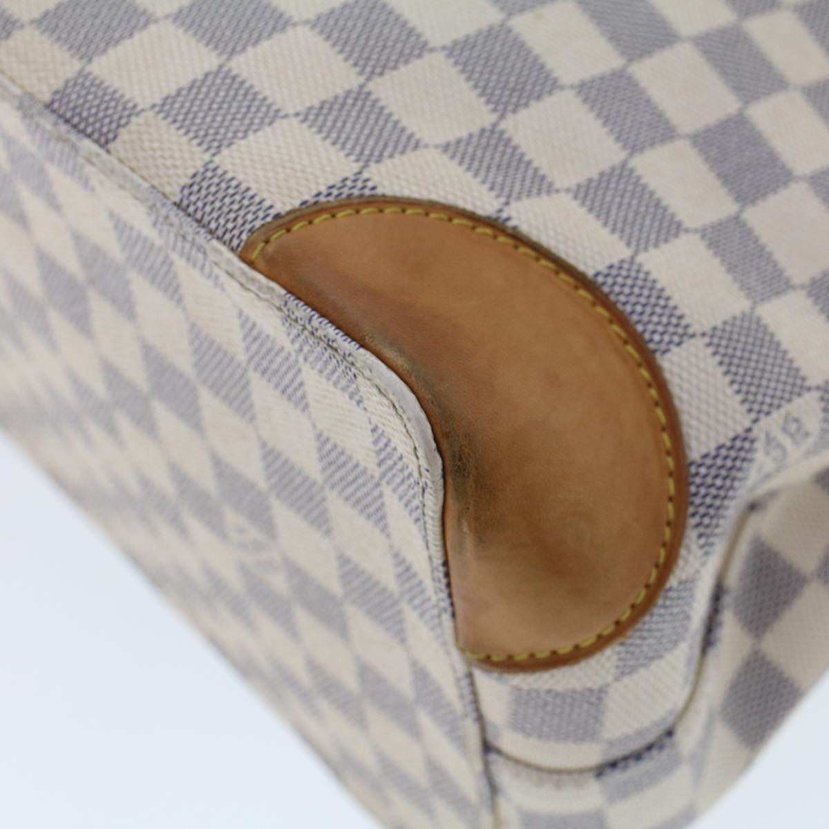 LOUIS VUITTON Damier Azur Hampstead MM Tote Bag N51206 LV am4624