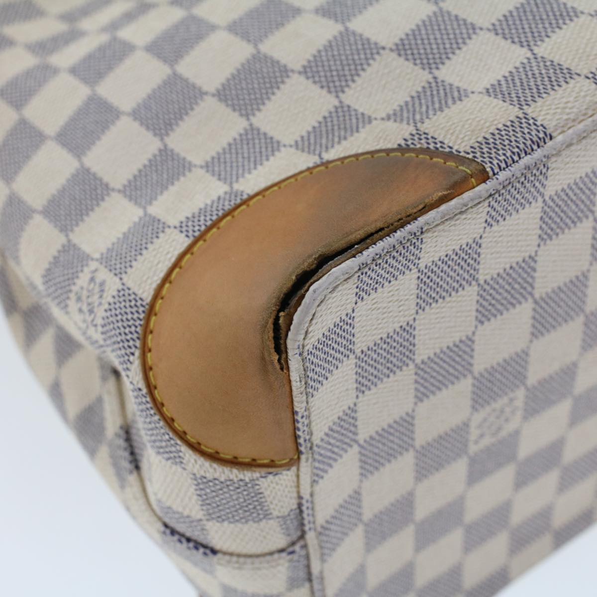 LOUIS VUITTON Damier Azur Hampstead MM Tote Bag N51206 LV am4624