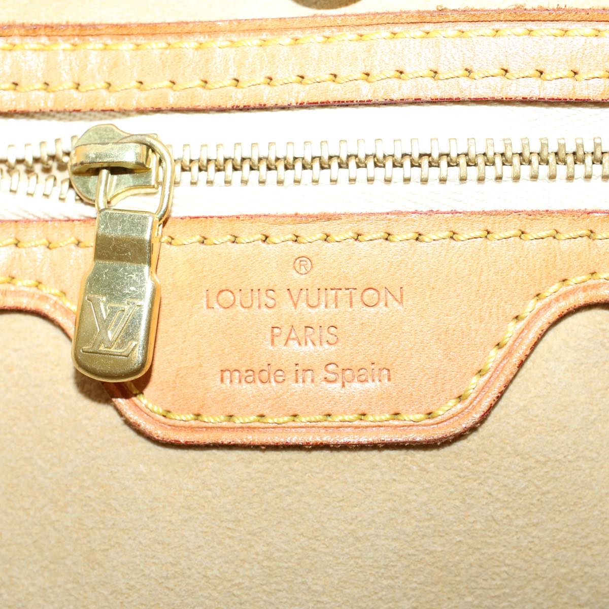 LOUIS VUITTON Damier Azur Hampstead MM Tote Bag N51206 LV am4624