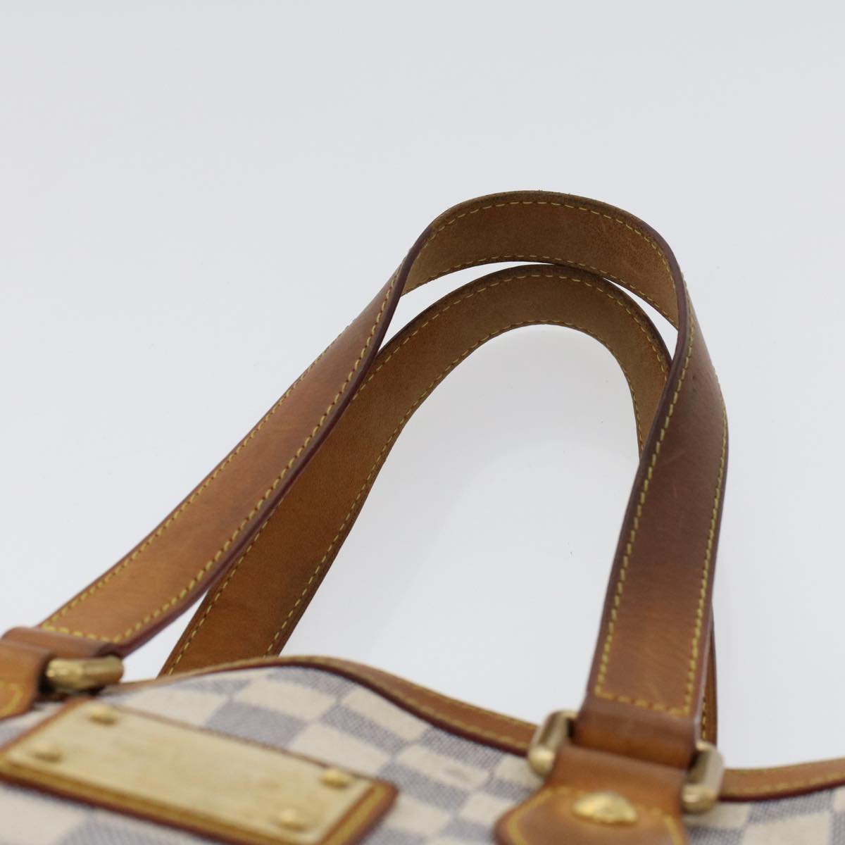LOUIS VUITTON Damier Azur Hampstead MM Tote Bag N51206 LV am4624