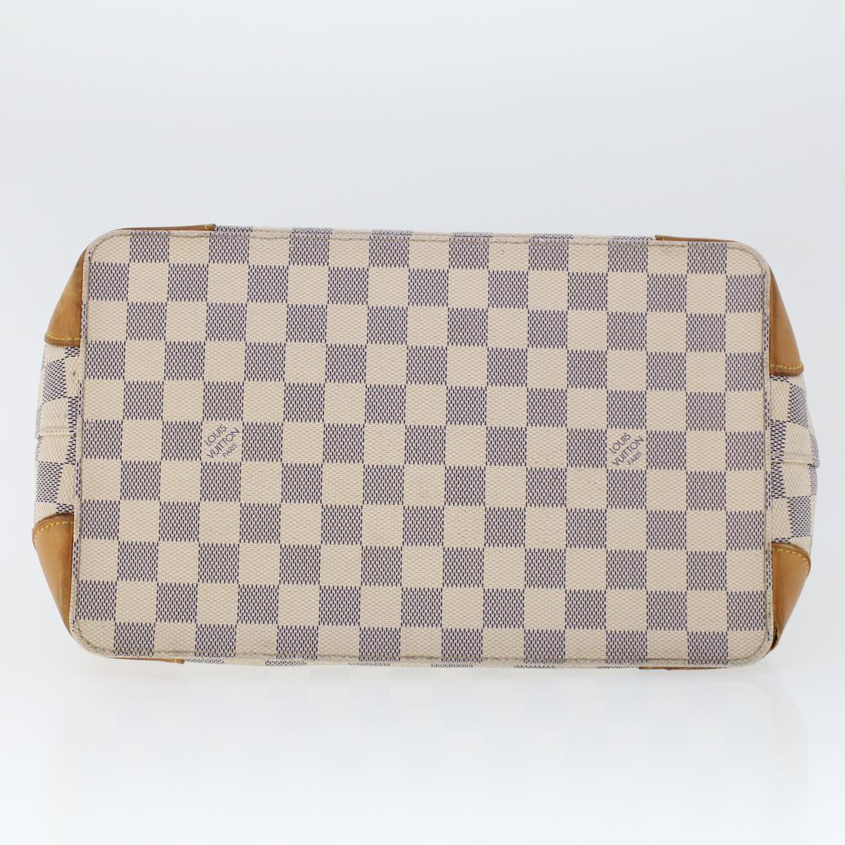 LOUIS VUITTON Damier Azur Hampstead MM Tote Bag N51206 LV am4624