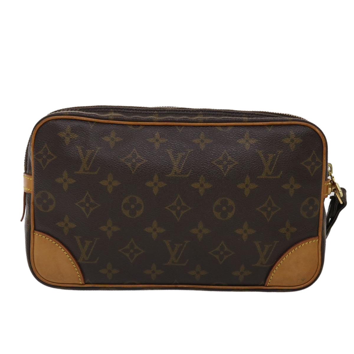 LOUIS VUITTON Monogram Marly Dragonne GM Clutch Bag M51825 LV am4625