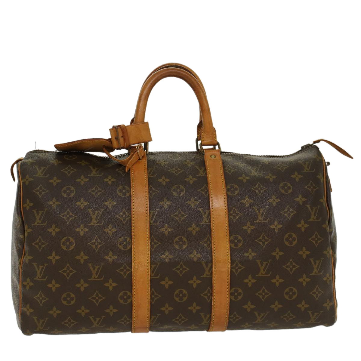 LOUIS VUITTON Monogram Keepall 45 Boston Bag M41428 LV am4631