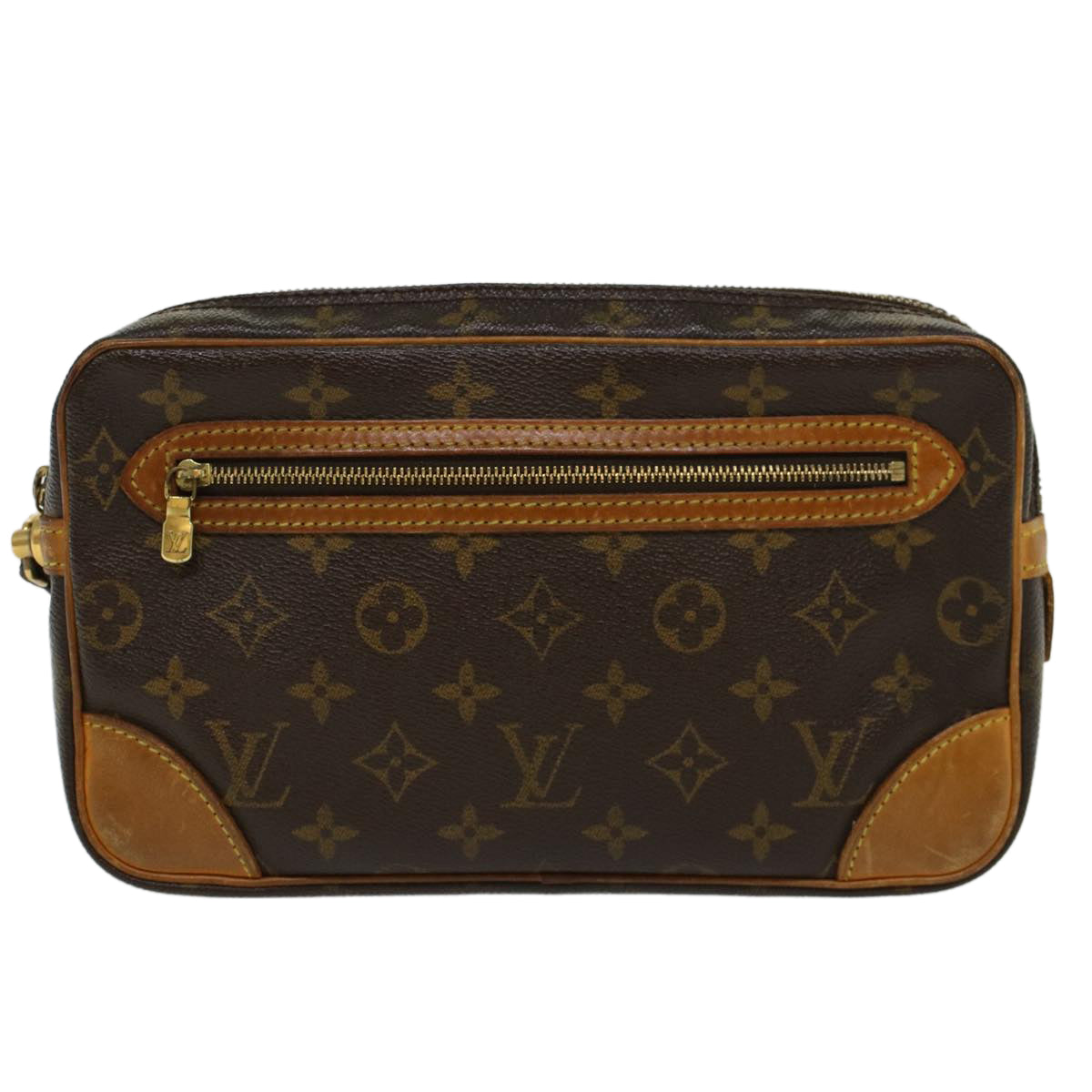 LOUIS VUITTON Monogram Marly Dragonne GM Clutch Bag M51825 LV am4640