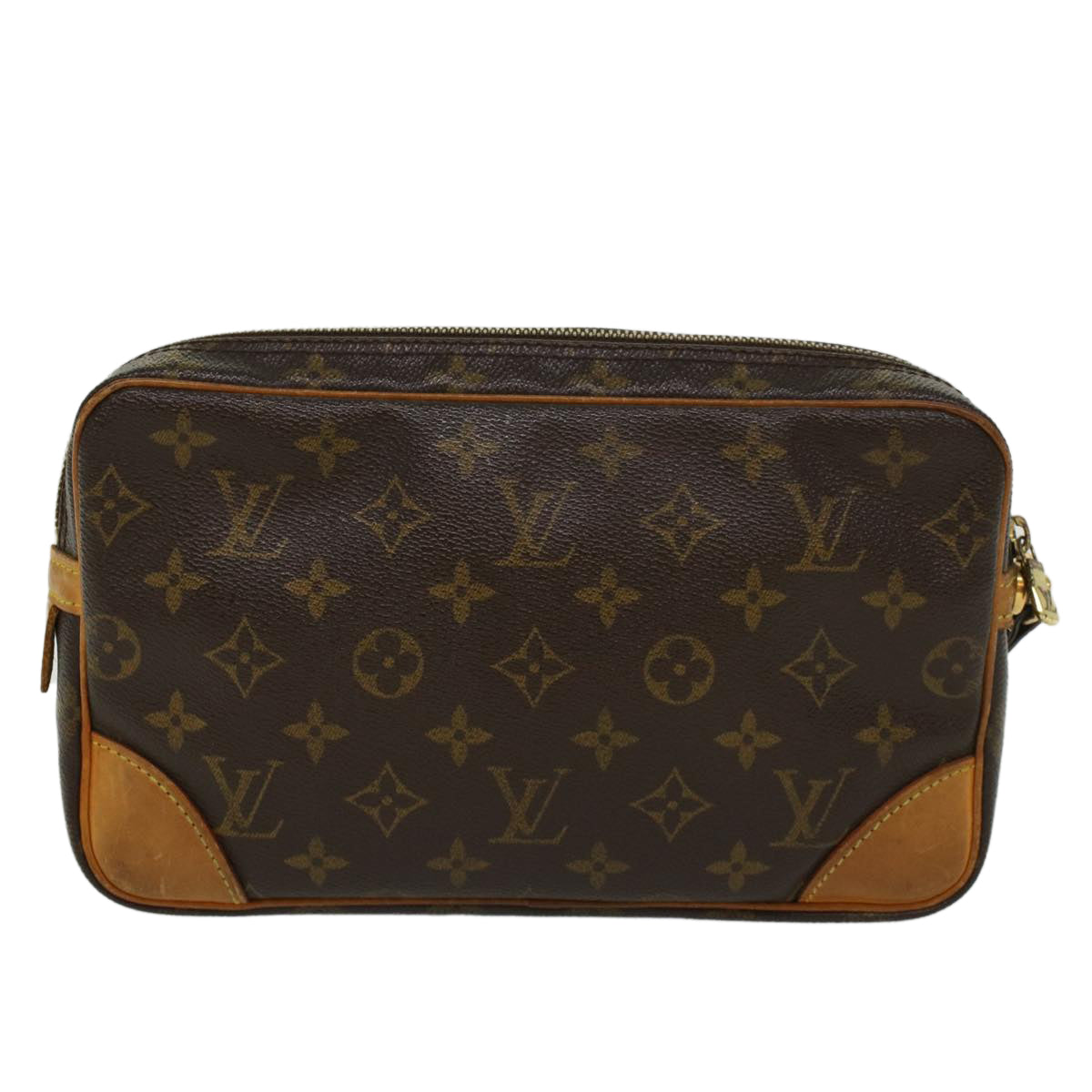 LOUIS VUITTON Monogram Marly Dragonne GM Clutch Bag M51825 LV am4640
