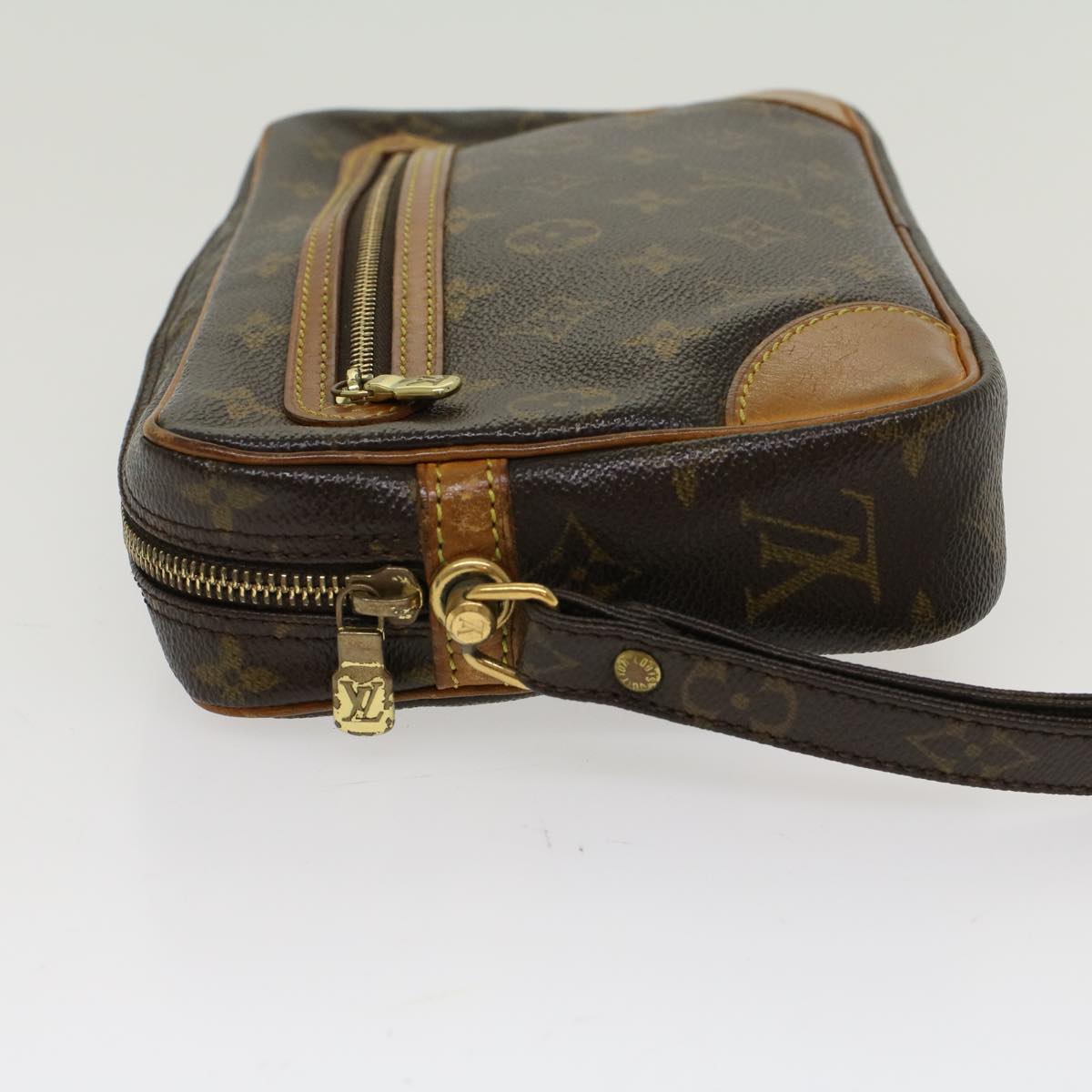 LOUIS VUITTON Monogram Marly Dragonne GM Clutch Bag M51825 LV am4640