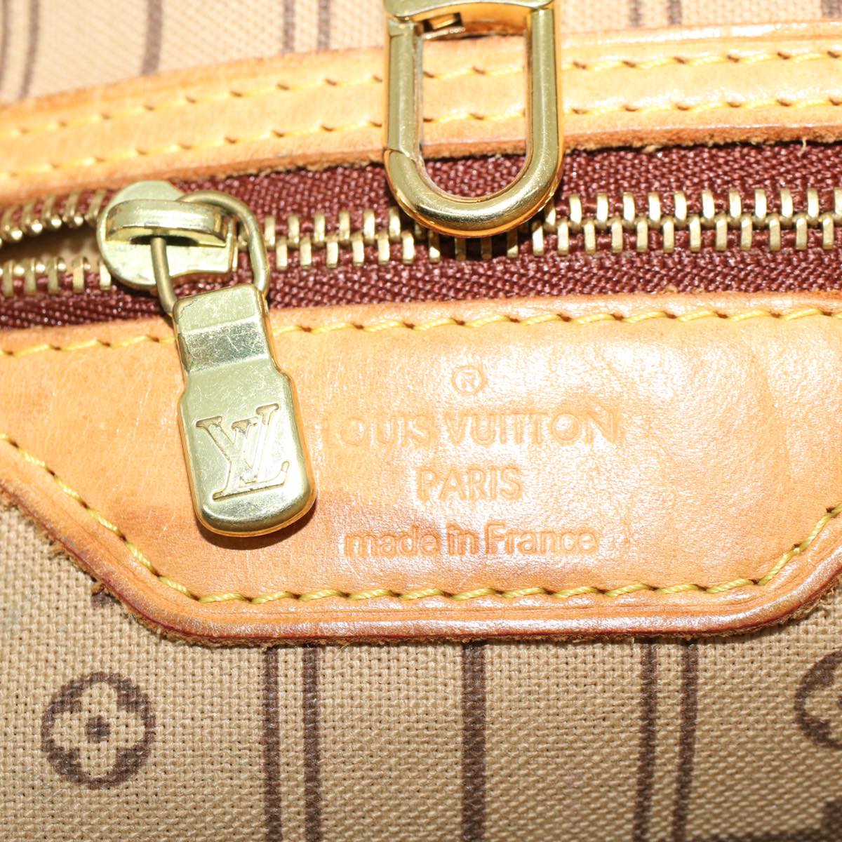 LOUIS VUITTON Monogram Neverfull MM Tote Bag M40156 LV am4644
