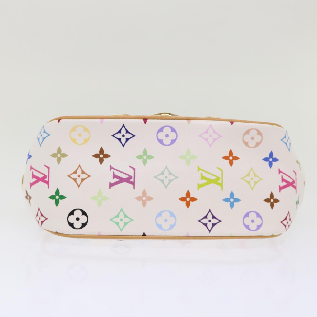 LOUIS VUITTON Monogram Multicolor Marilyn Shoulder Bag White M40127 am4684A