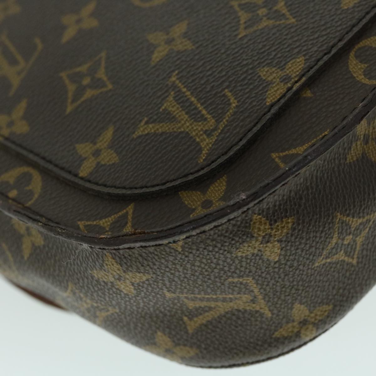 LOUIS VUITTON Monogram Saint Cloud GM Shoulder Bag M51242 LV am4981