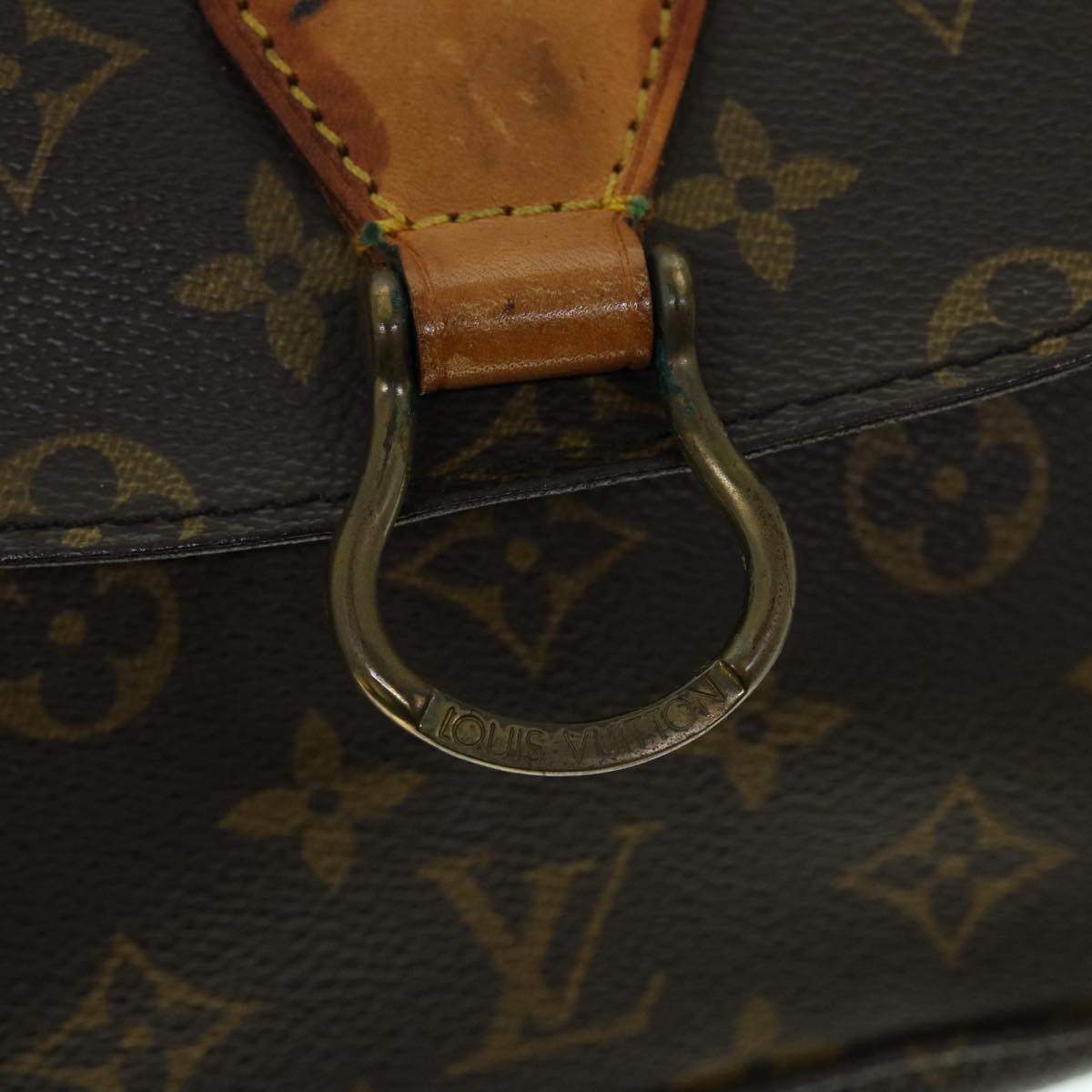 LOUIS VUITTON Monogram Saint Cloud GM Shoulder Bag M51242 LV am4981