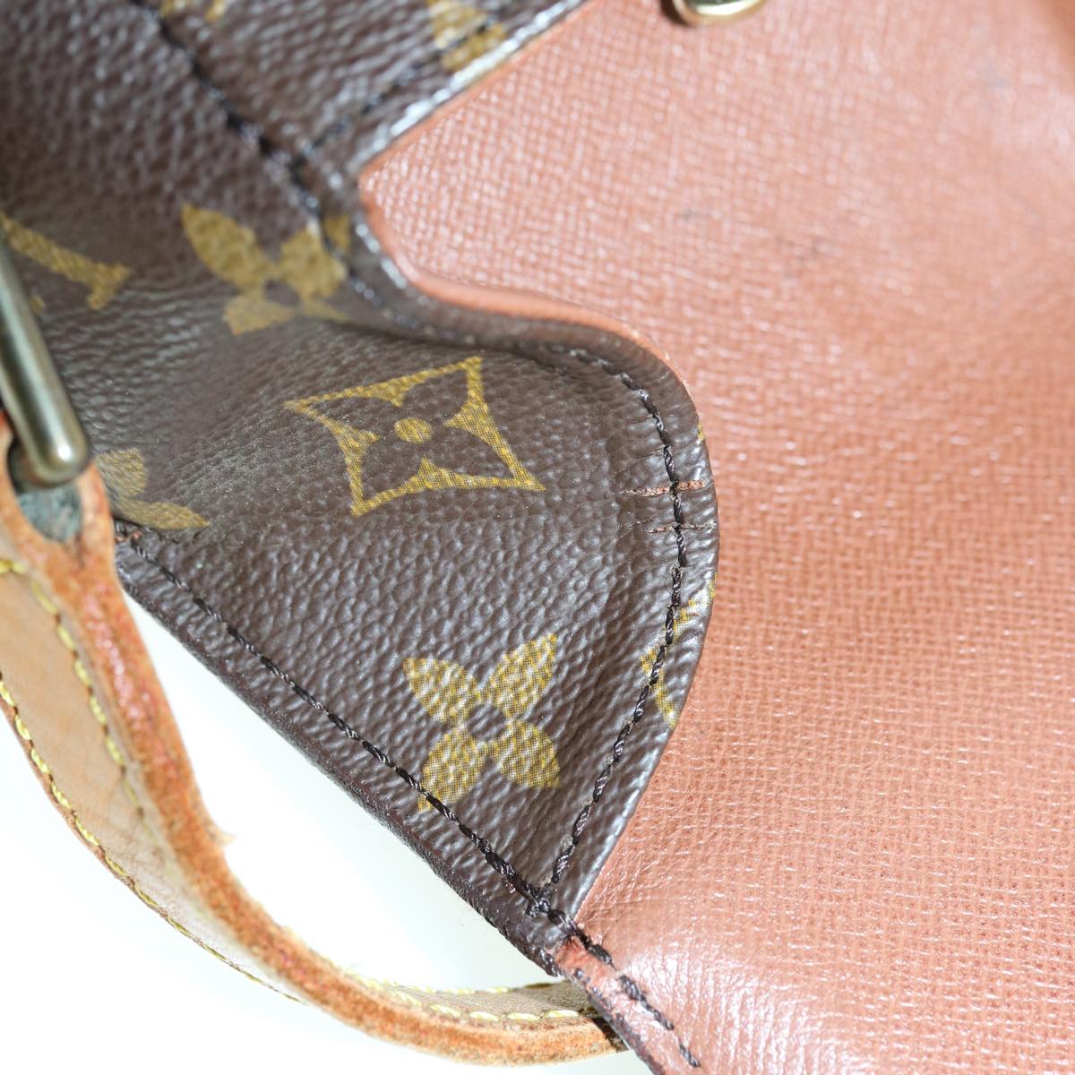 LOUIS VUITTON Monogram Saint Cloud GM Shoulder Bag M51242 LV am4981
