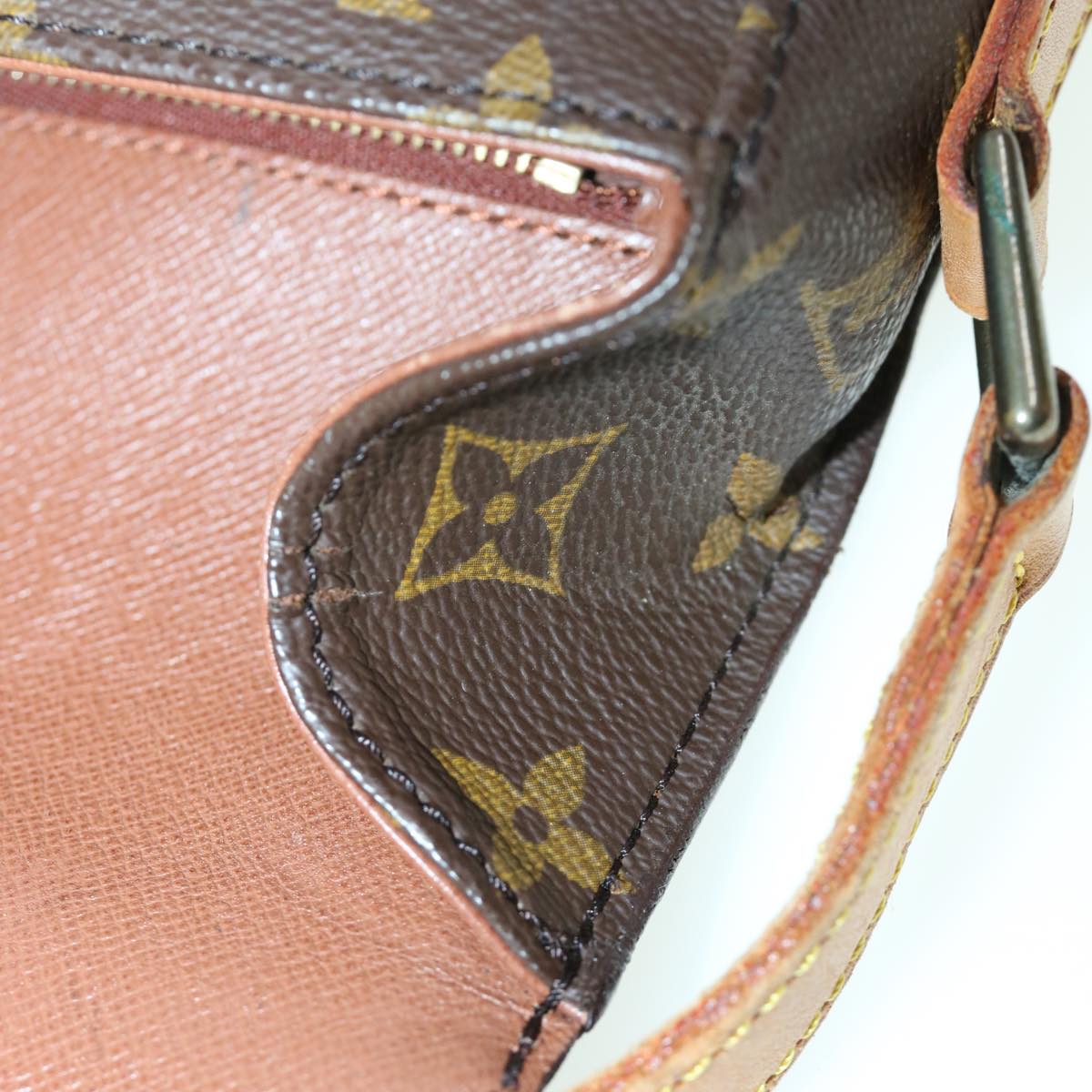 LOUIS VUITTON Monogram Saint Cloud GM Shoulder Bag M51242 LV am4981