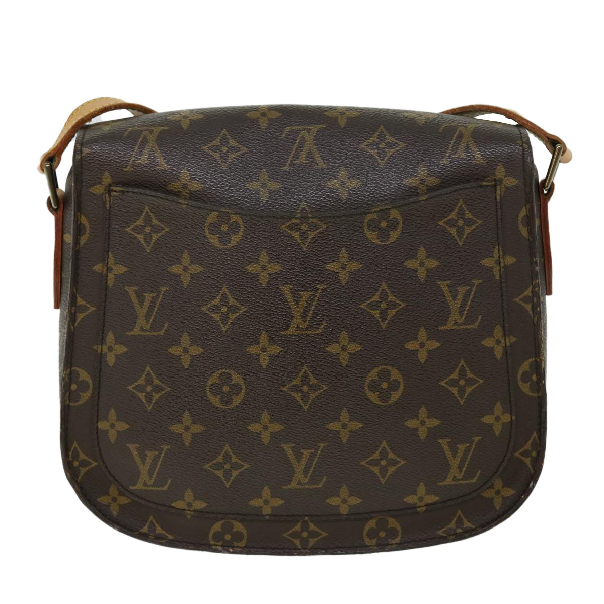 LOUIS VUITTON Monogram Saint Cloud GM Shoulder Bag M51242 LV am4981