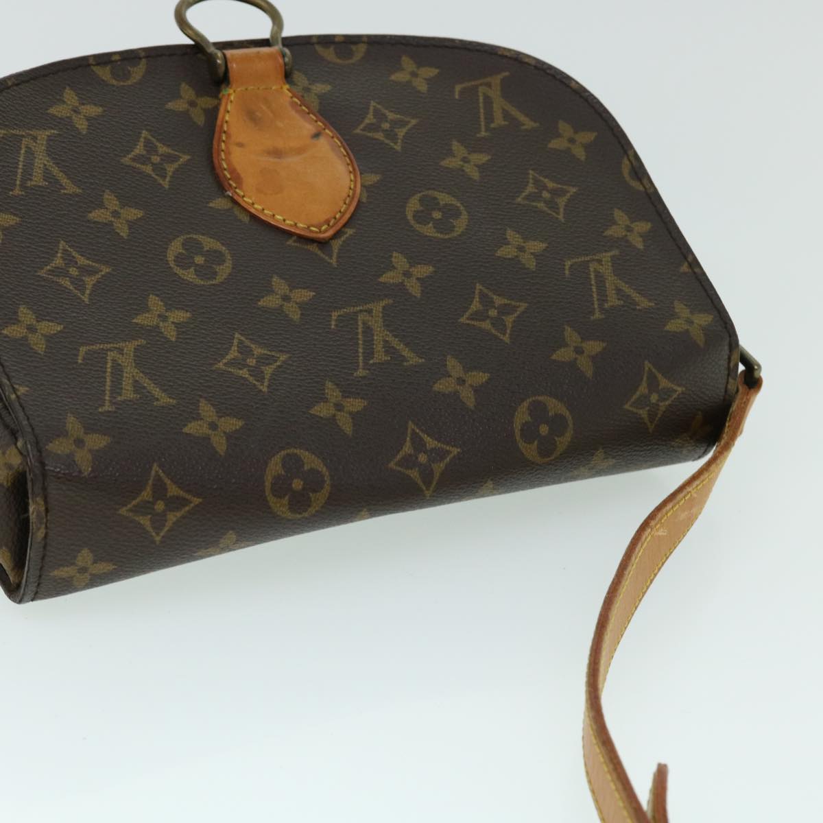 LOUIS VUITTON Monogram Saint Cloud GM Shoulder Bag M51242 LV am4981