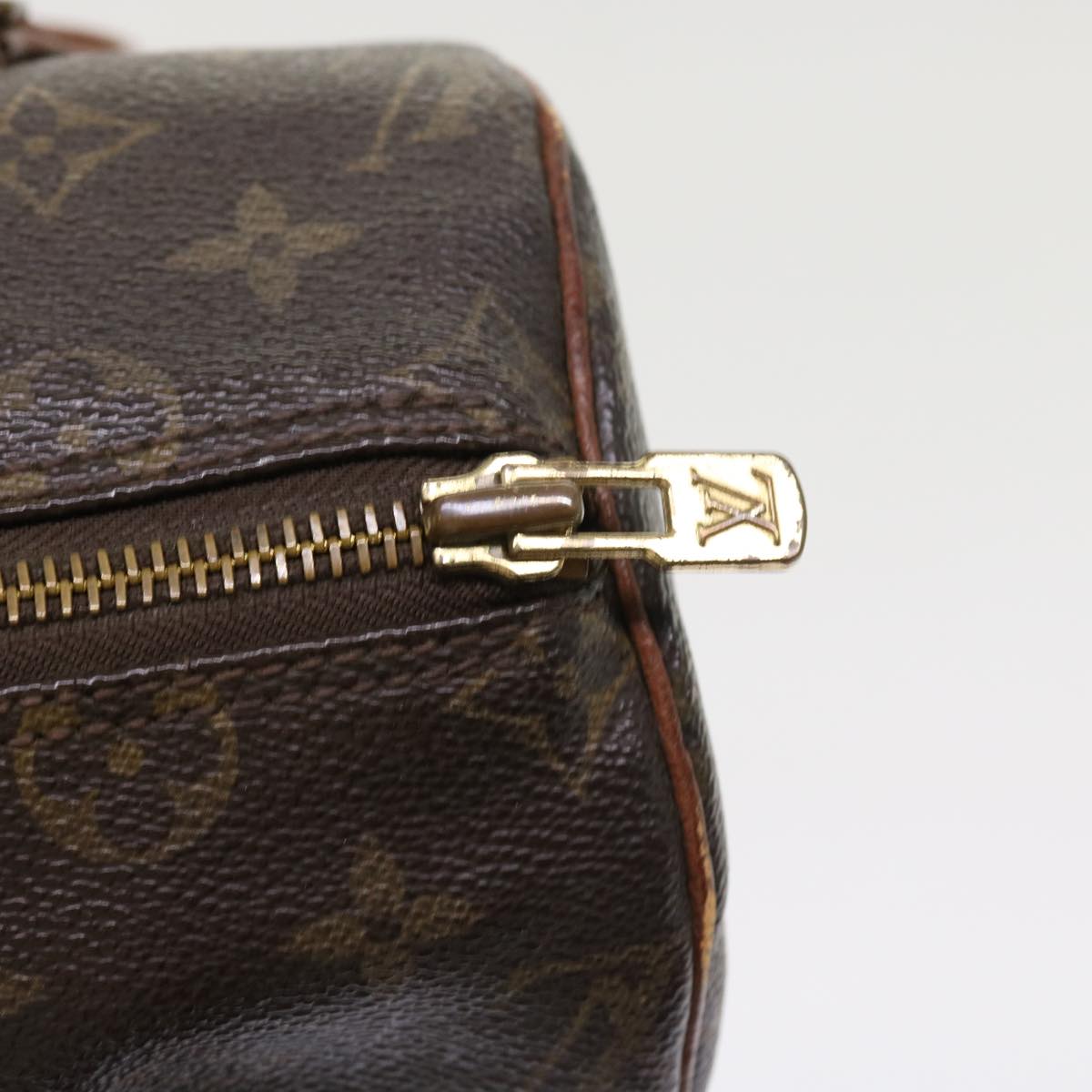 LOUIS VUITTON Monogram Papillon 26 Hand Bag M51386 LV am4982