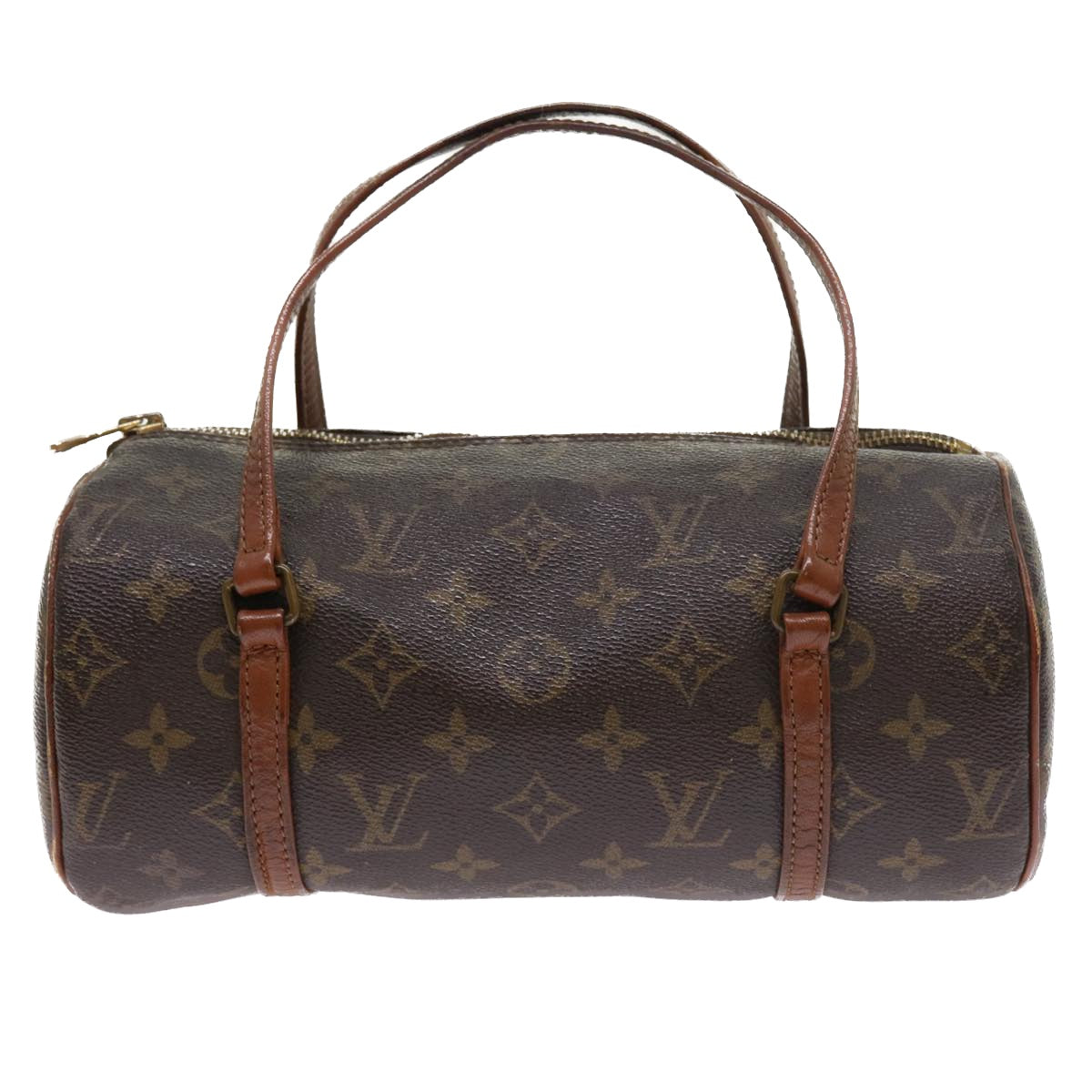LOUIS VUITTON Monogram Papillon 26 Hand Bag M51386 LV am4982