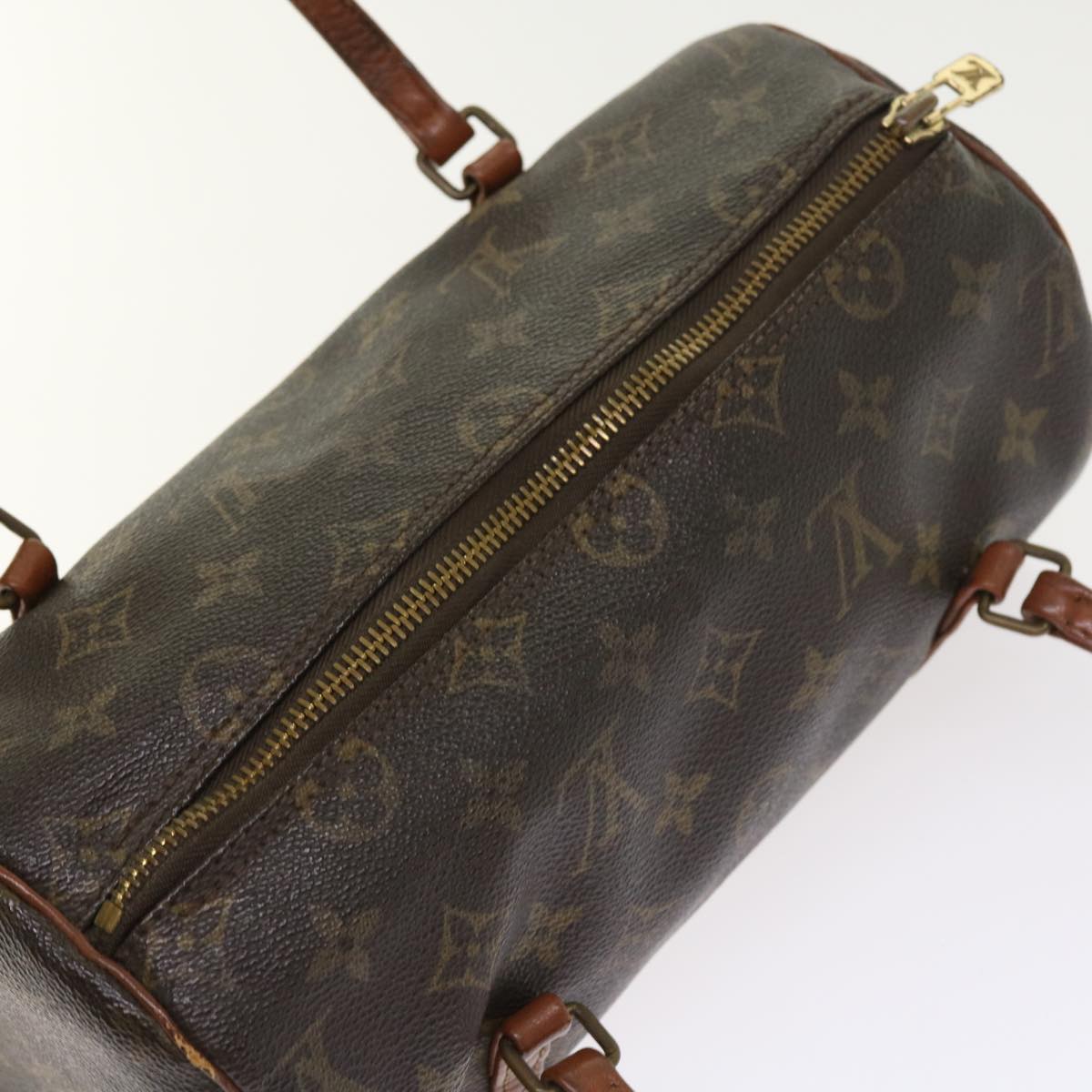 LOUIS VUITTON Monogram Papillon 26 Hand Bag M51386 LV am4982