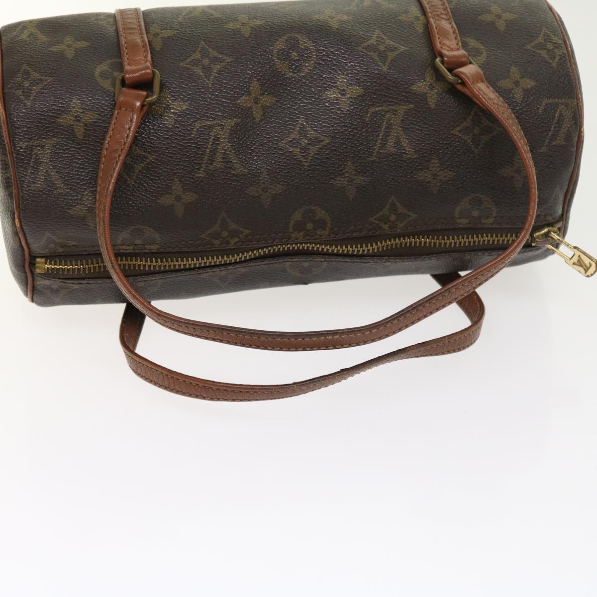LOUIS VUITTON Monogram Papillon 26 Hand Bag M51386 LV am4982