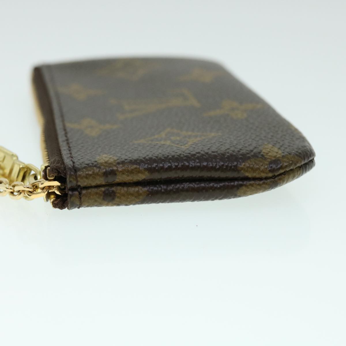 LOUIS VUITTON Monogram Pochette Cles Coin Purse M62650 LV am4995