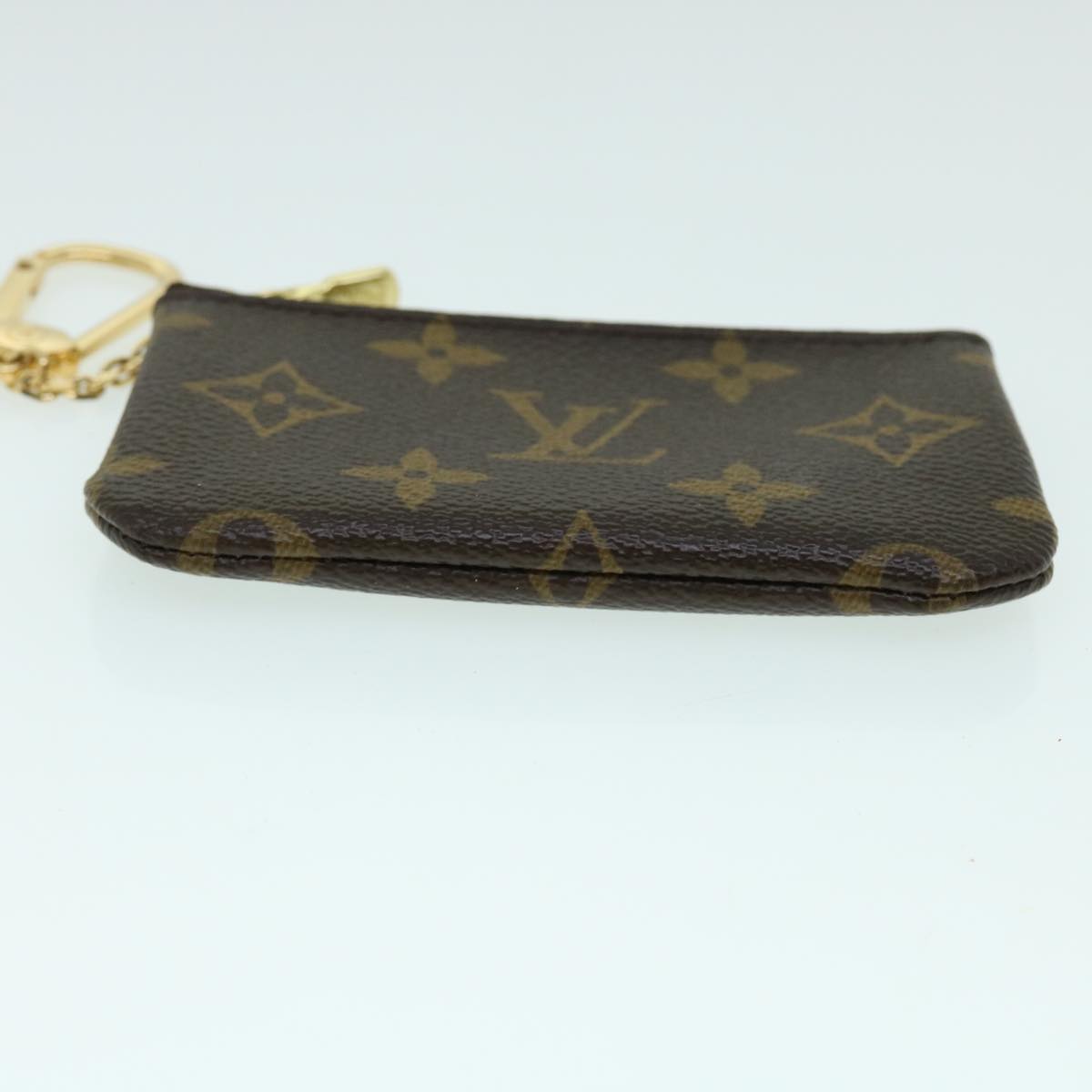 LOUIS VUITTON Monogram Pochette Cles Coin Purse M62650 LV am4995