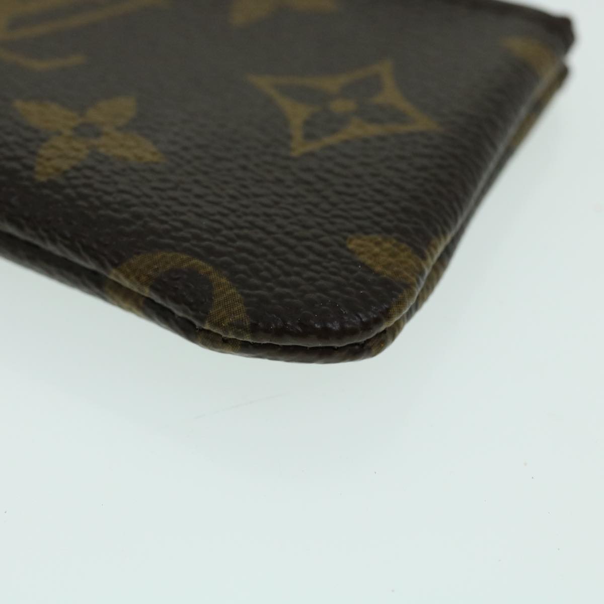 LOUIS VUITTON Monogram Pochette Cles Coin Purse M62650 LV am4995
