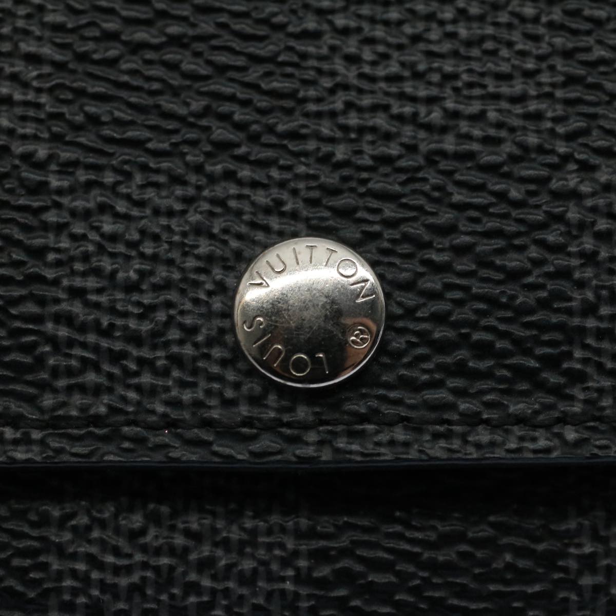 LOUIS VUITTON Damier Graphite Multi Cles 6 Key Case N62662 LV am5001