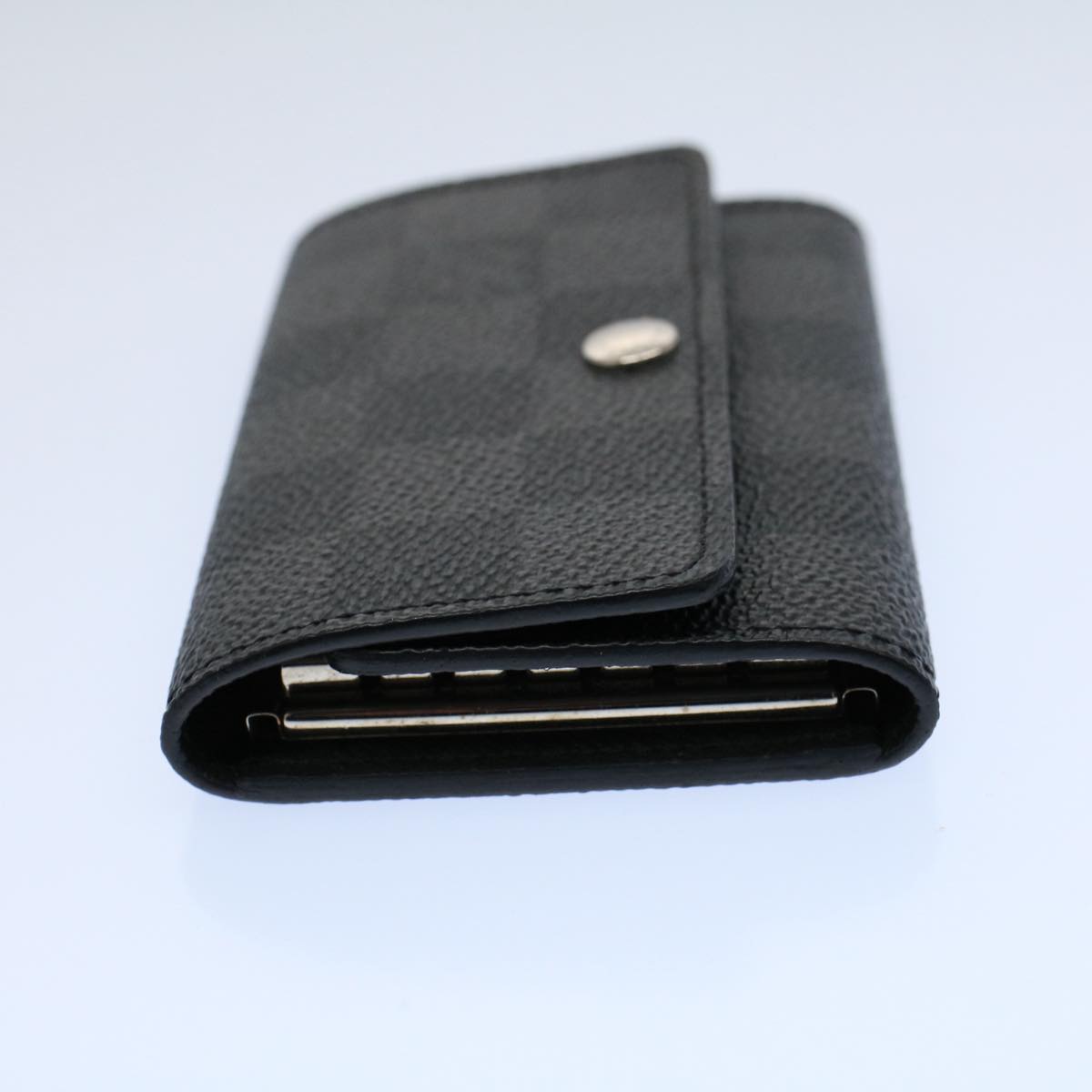 LOUIS VUITTON Damier Graphite Multi Cles 6 Key Case N62662 LV am5001