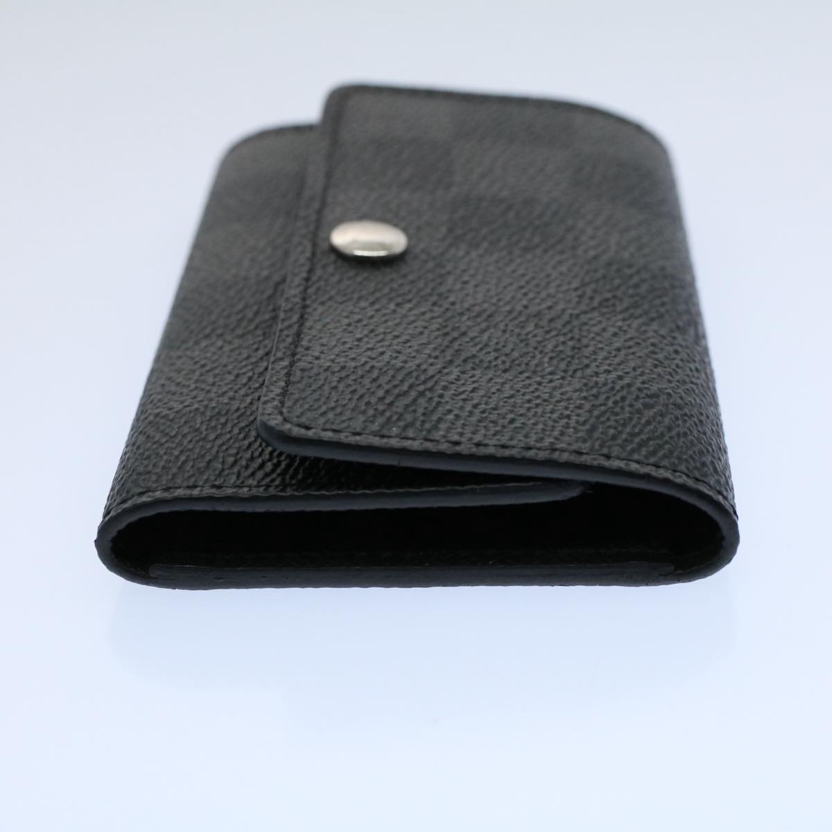 LOUIS VUITTON Damier Graphite Multi Cles 6 Key Case N62662 LV am5001