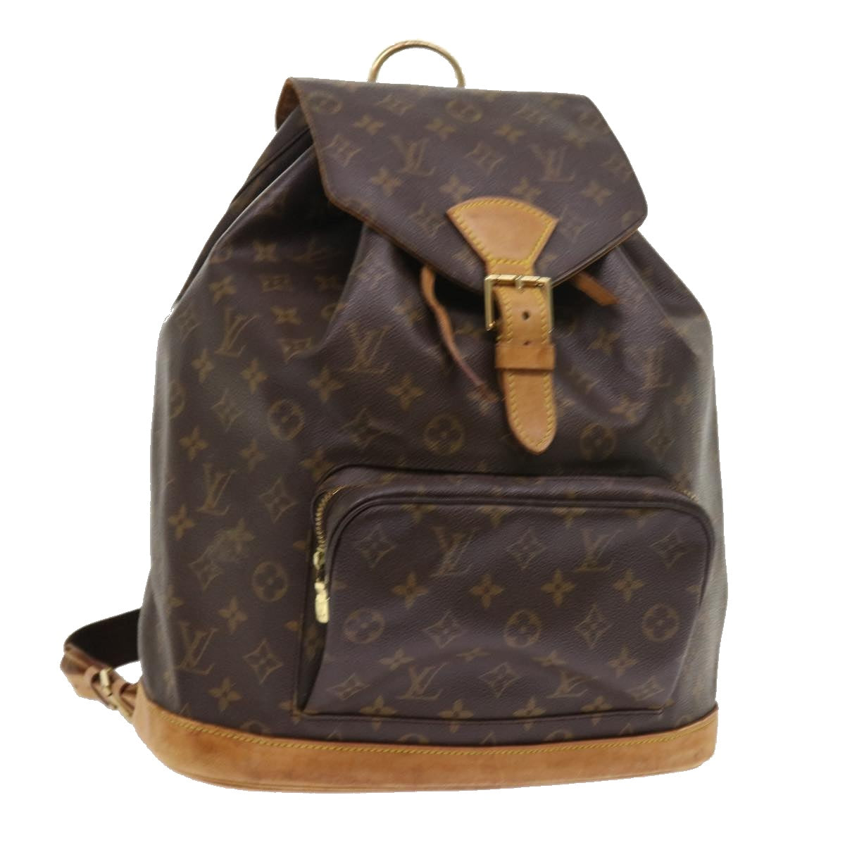 LOUIS VUITTON Monogram Montsouris GM Backpack M51135 LV am5007