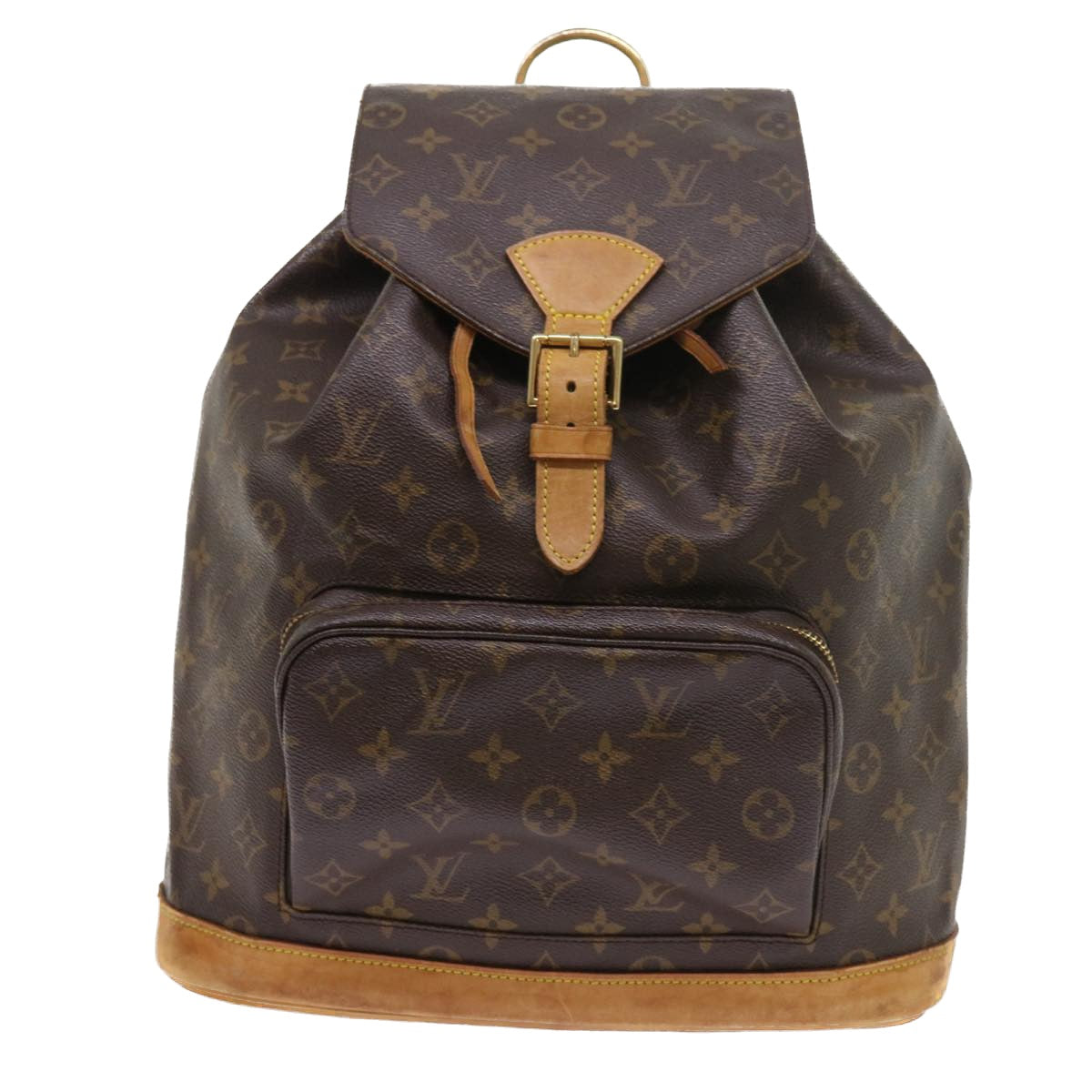LOUIS VUITTON Monogram Montsouris GM Backpack M51135 LV am5007