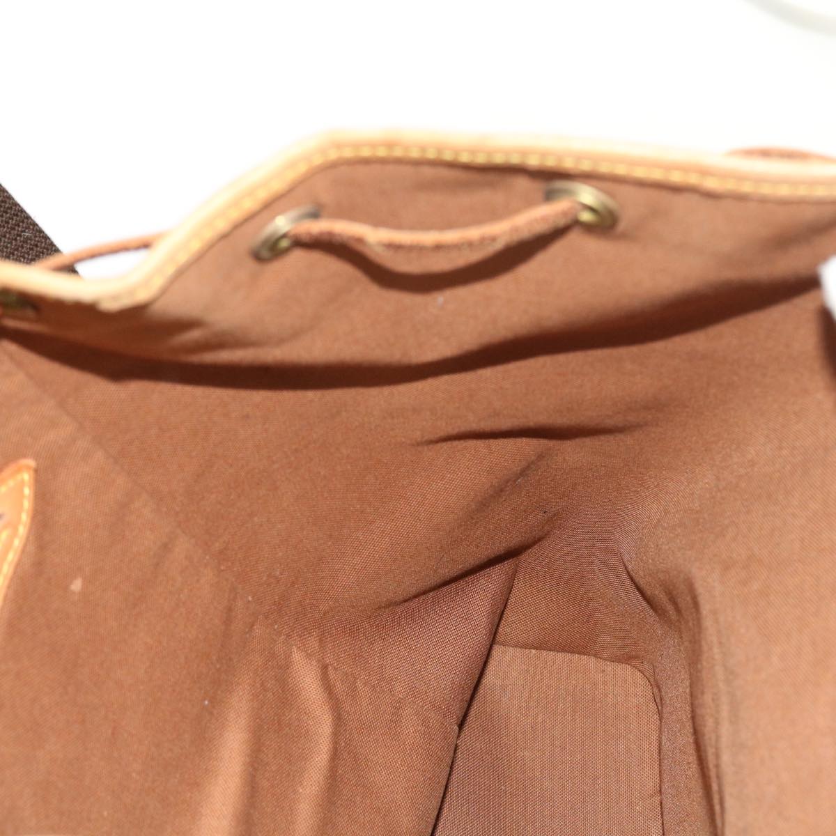 LOUIS VUITTON Monogram Montsouris GM Backpack M51135 LV am5007