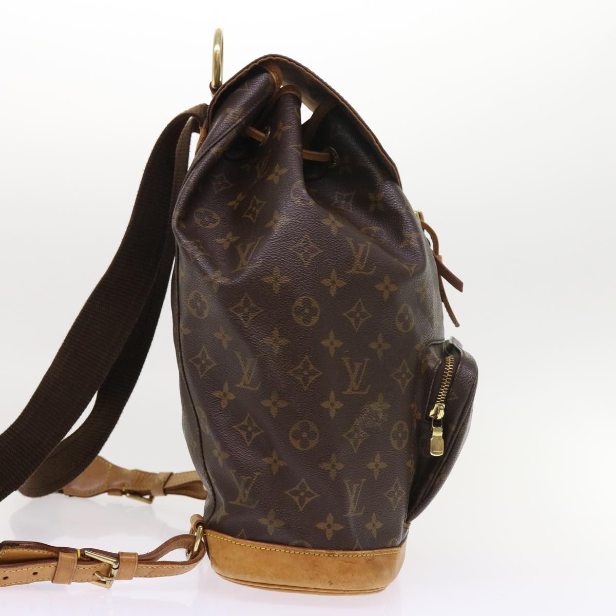 LOUIS VUITTON Monogram Montsouris GM Backpack M51135 LV am5007